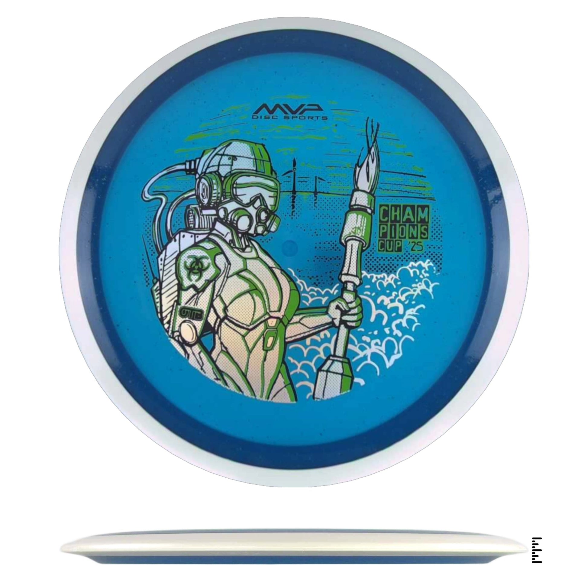 Particle Glow Proton Virus - Champions Cup Edition - Blue / White - Powergrip USA