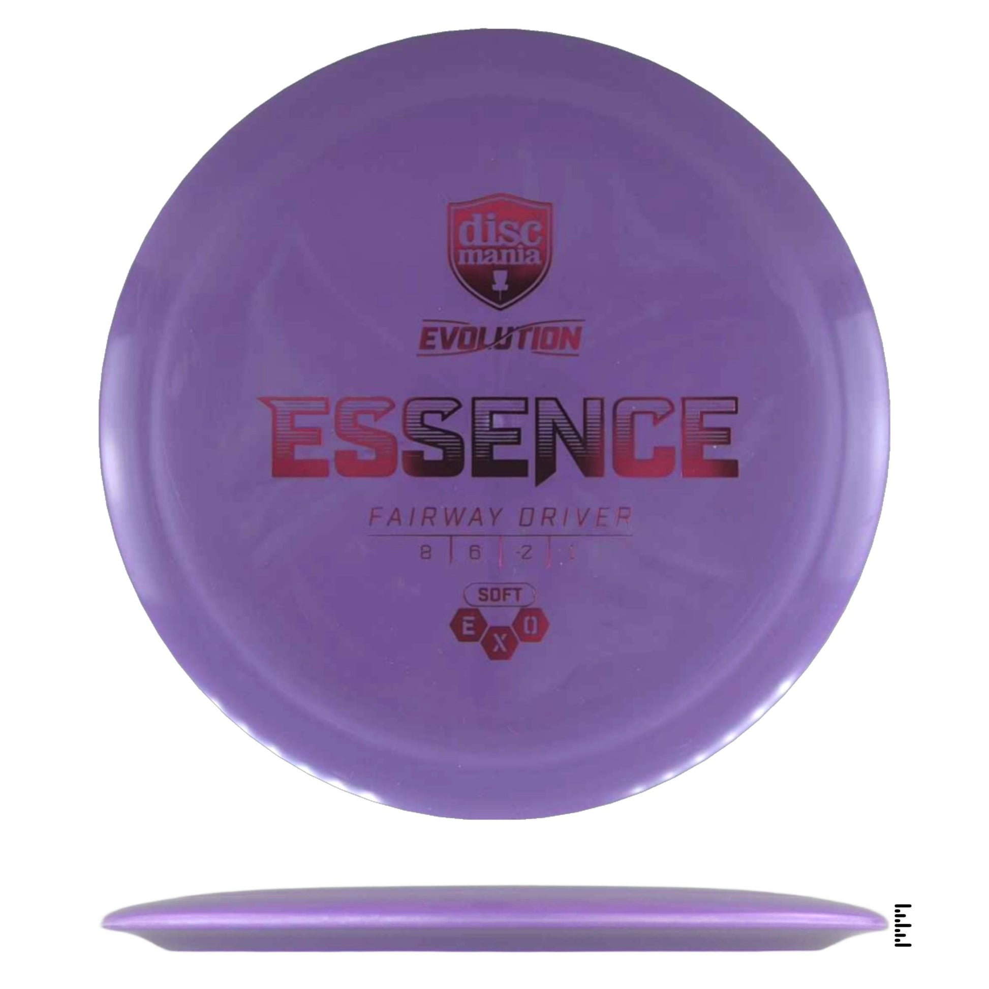 Discmania Evolution Soft Exo Essence - Violet - Powergrip USA