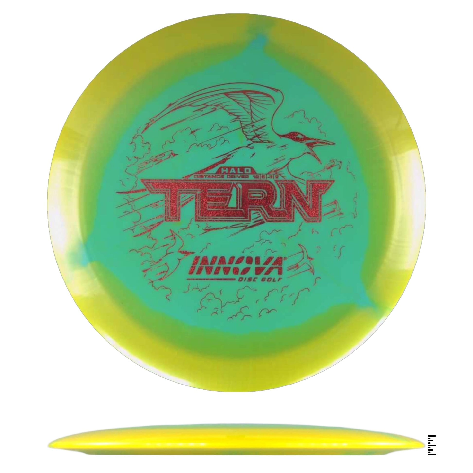 Innova Halo Star Tern - Light Green / Yellow - Powergrip USA