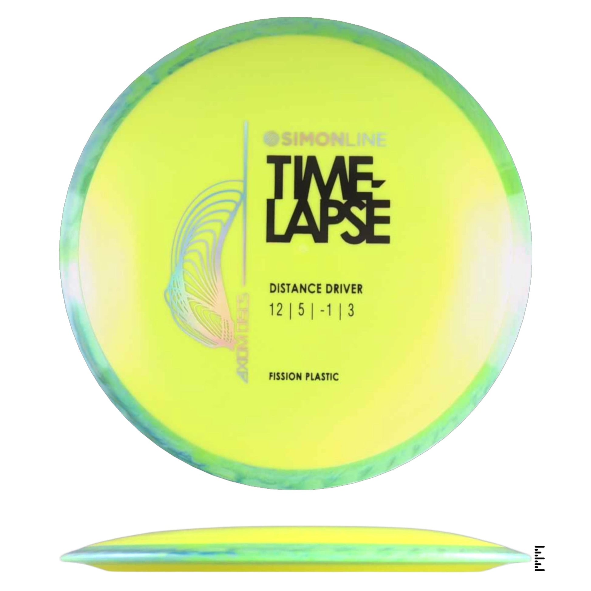 Fission Time - Lapse - Yellow / Green - Powergrip USA