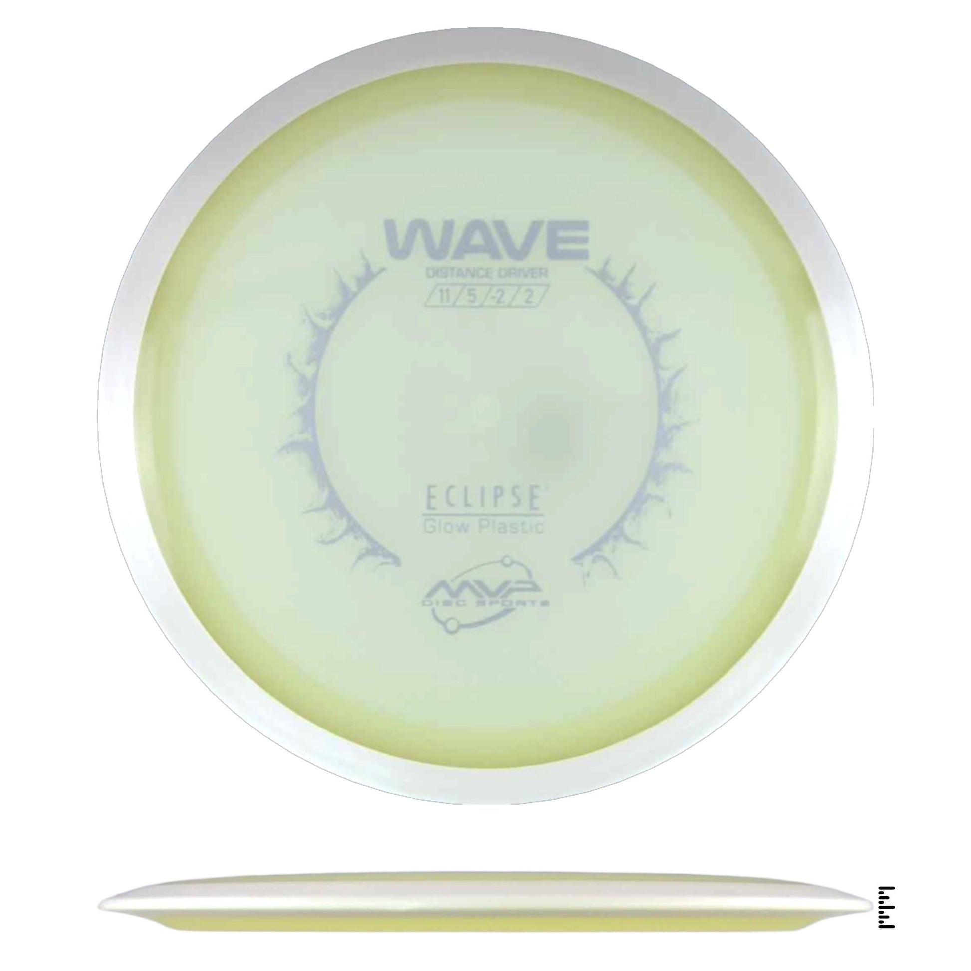 MVP Disc Sports Eclipse Wave - Glow - Powergrip USA