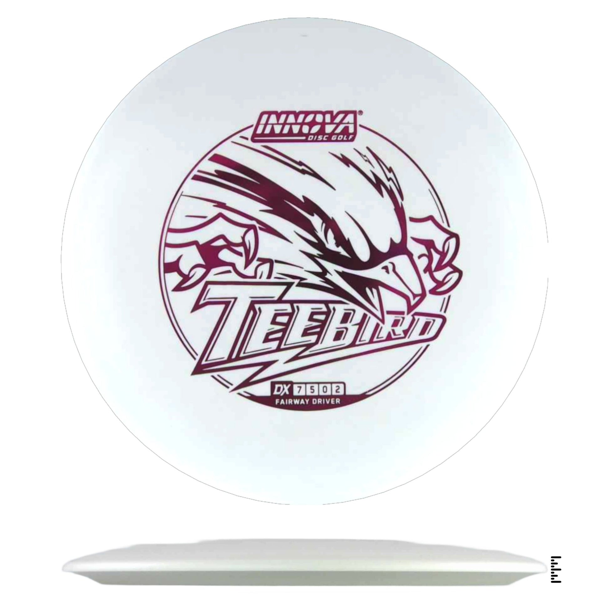 DX TeeBird - White - Powergrip USA