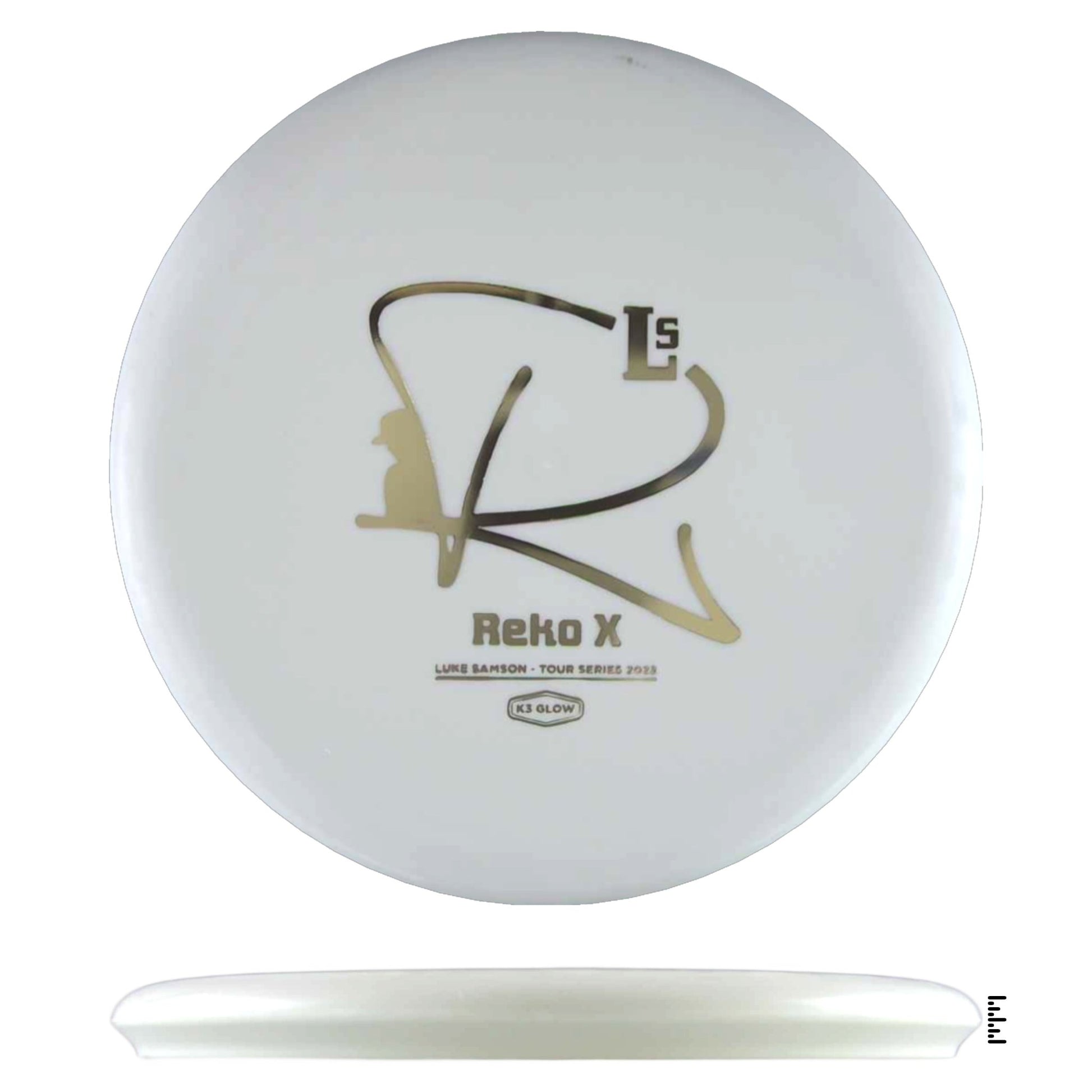 Kastaplast K3 Glow Reko X Luke Samson 2022 Tour Series - White - Powergrip USA