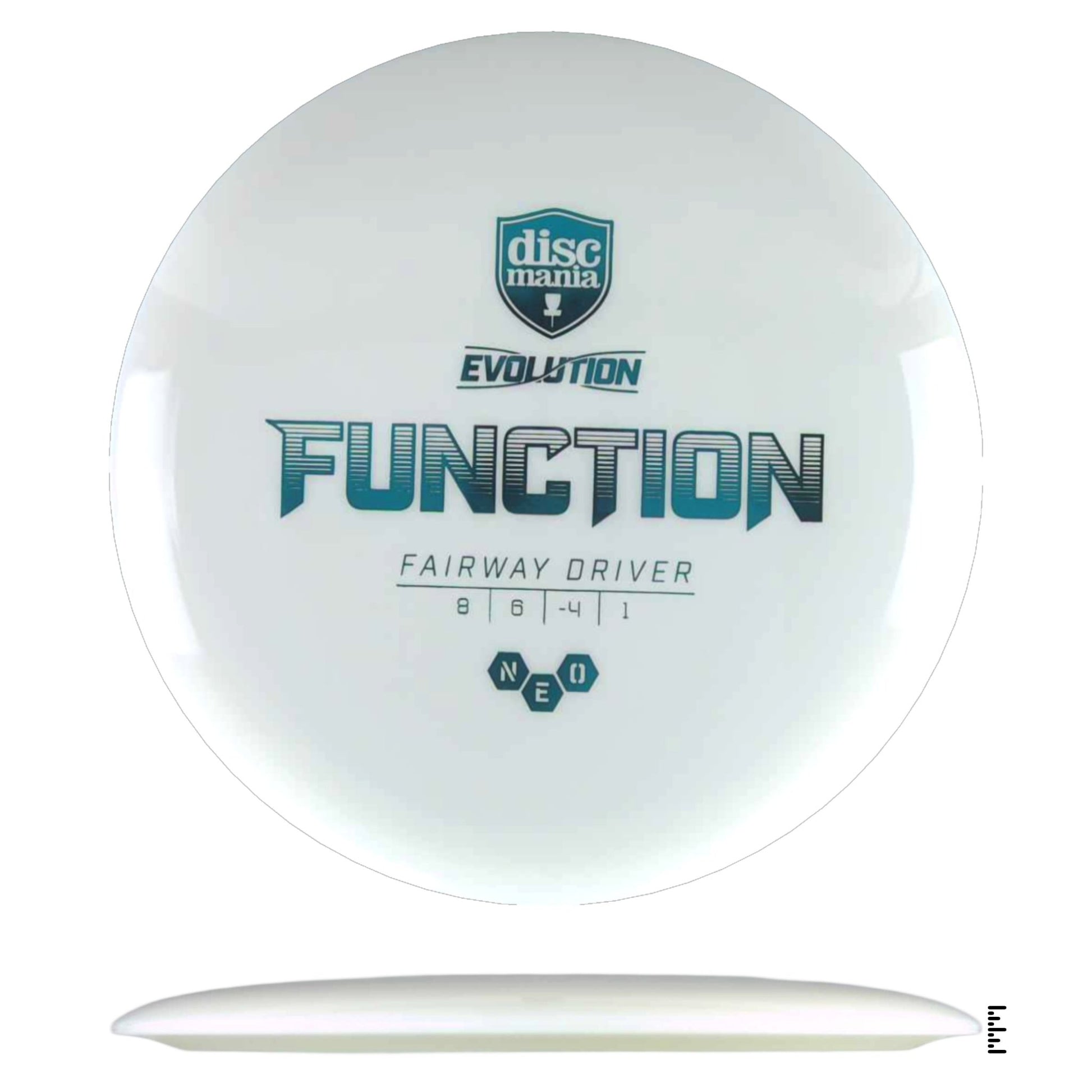 Discmania Evolution Neo Function - White - Powergrip USA