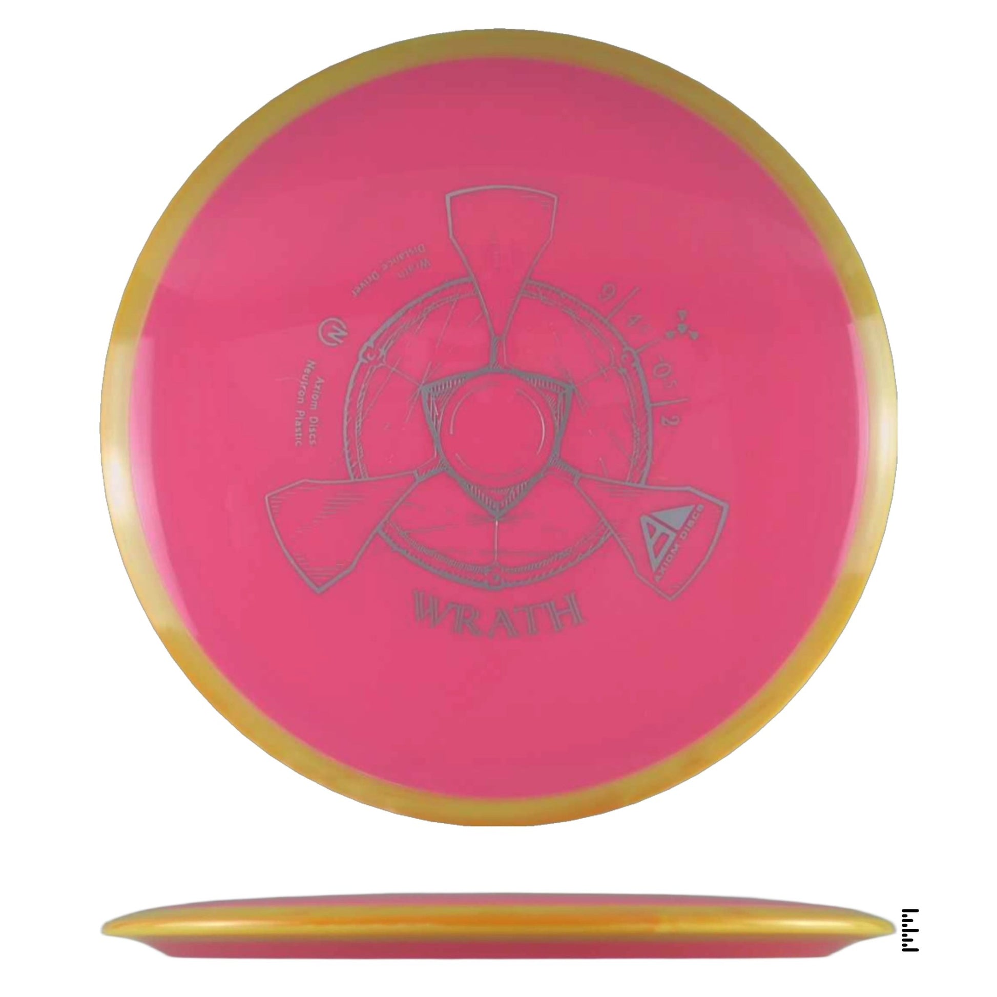 Axiom Discs Neutron Wrath - Pink / Sand - Powergrip USA