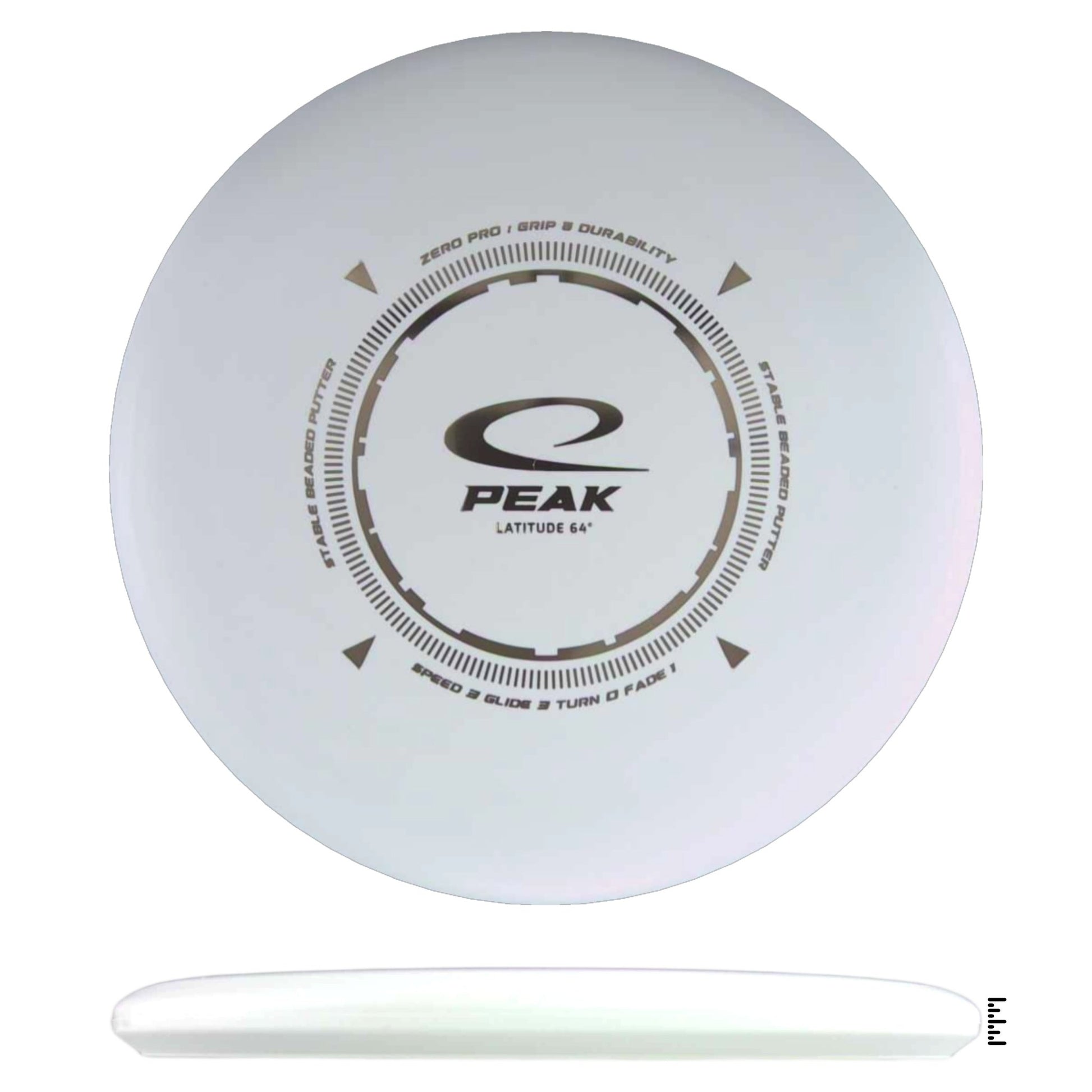 Latitude 64 Zero Pro Peak - White - Powergrip USA