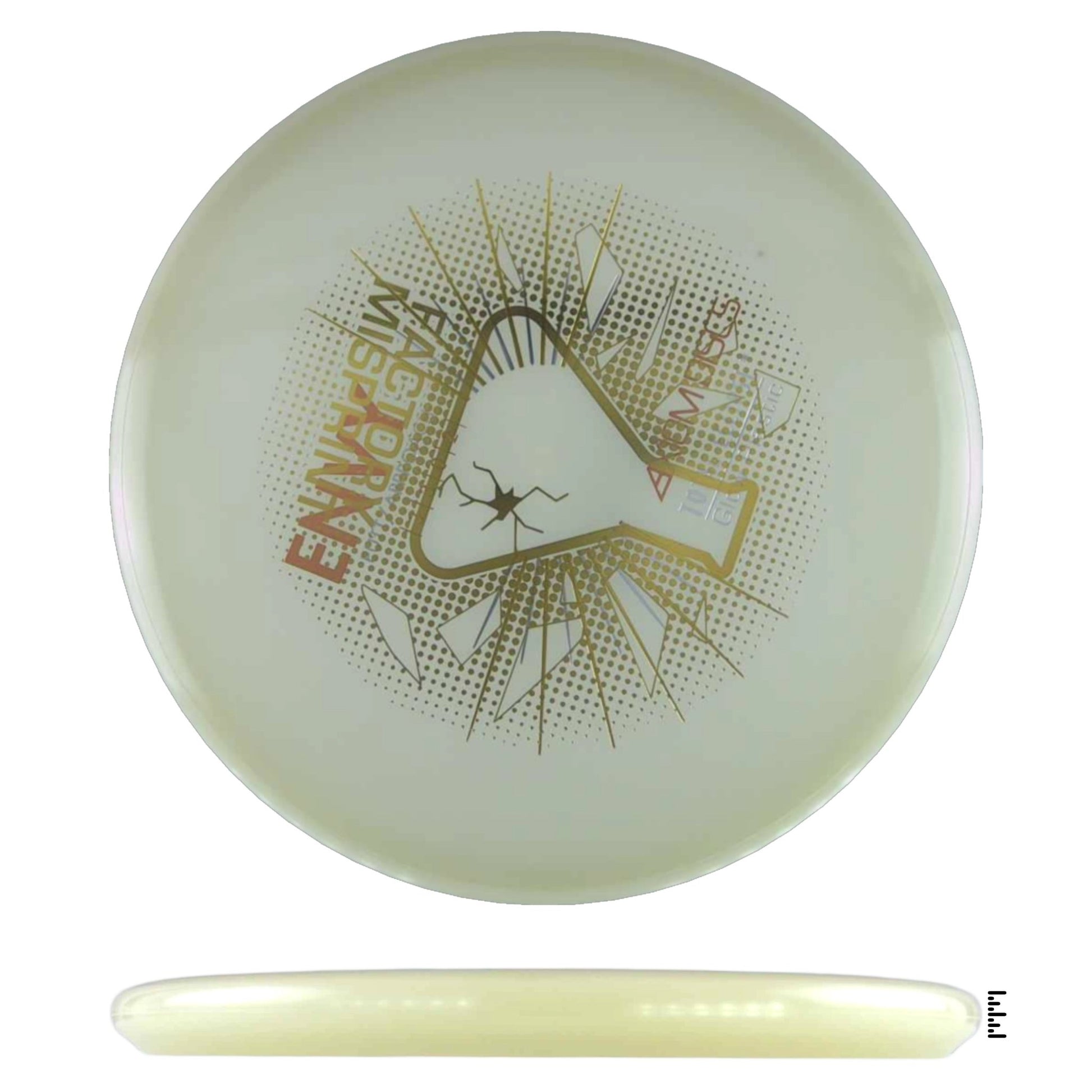 Axiom Discs Total Eclipse Envy Factory Misprint - Glow - Powergrip USA