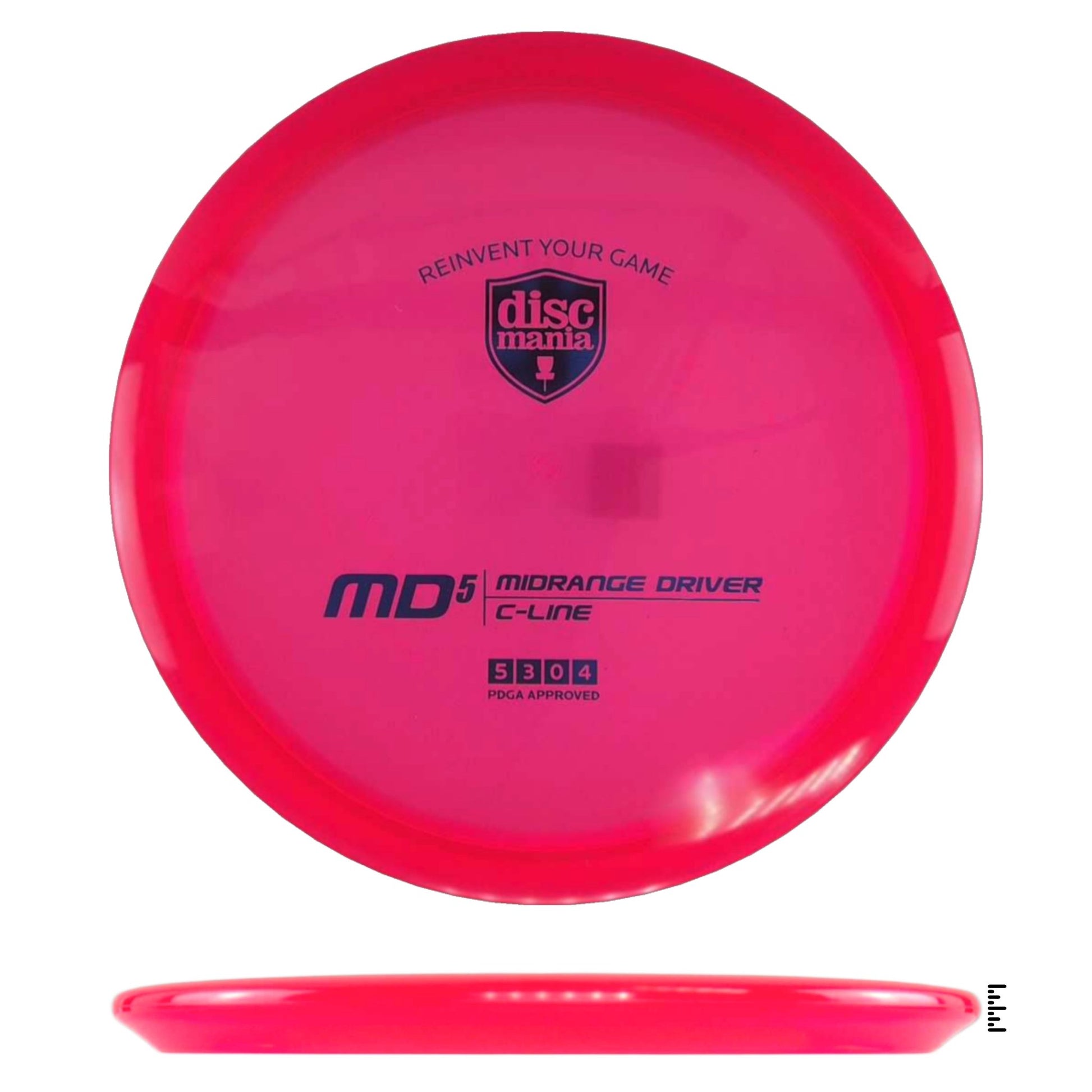 Discmania C - Line MD5 - Red - Powergrip USA