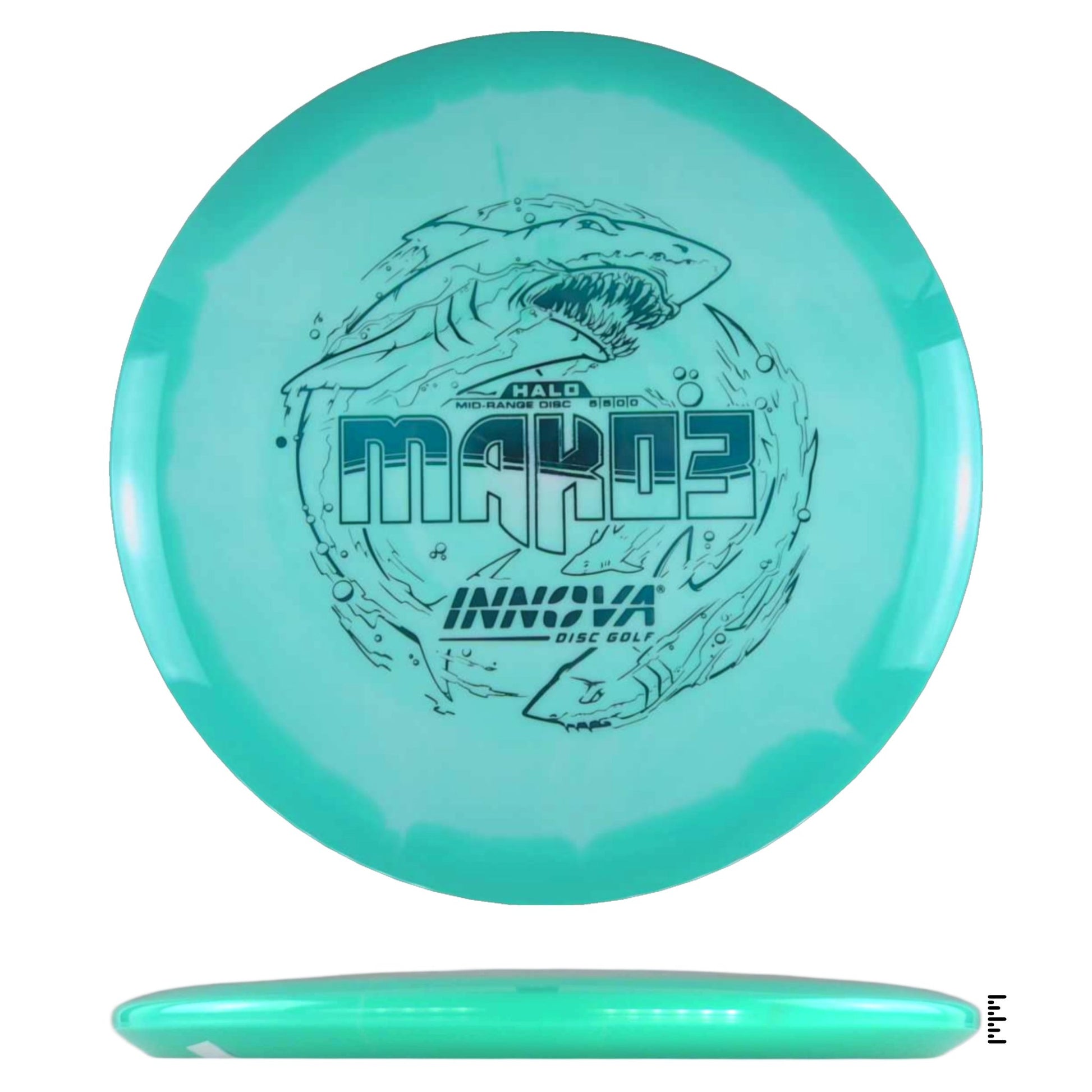 Innova Halo Mako3 - White / Turquoise - Powergrip USA