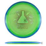 Axiom Discs Proton Virus Factory Misprint - Green / Blue - Powergrip USA