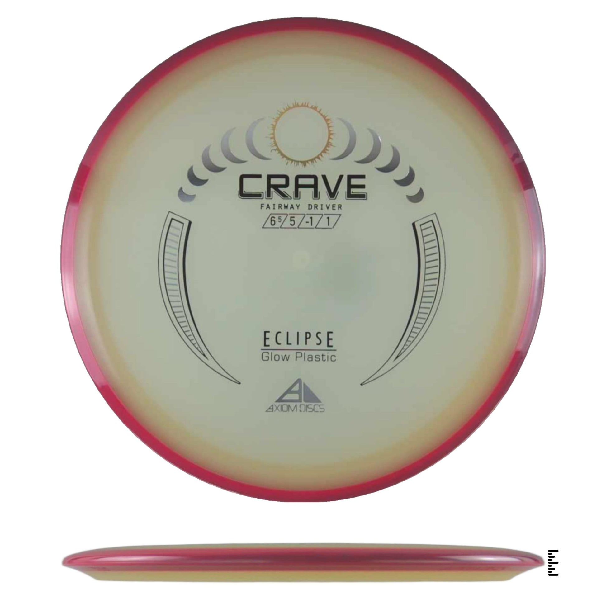 Axiom Discs Eclipse Crave - Dark Red - Powergrip USA