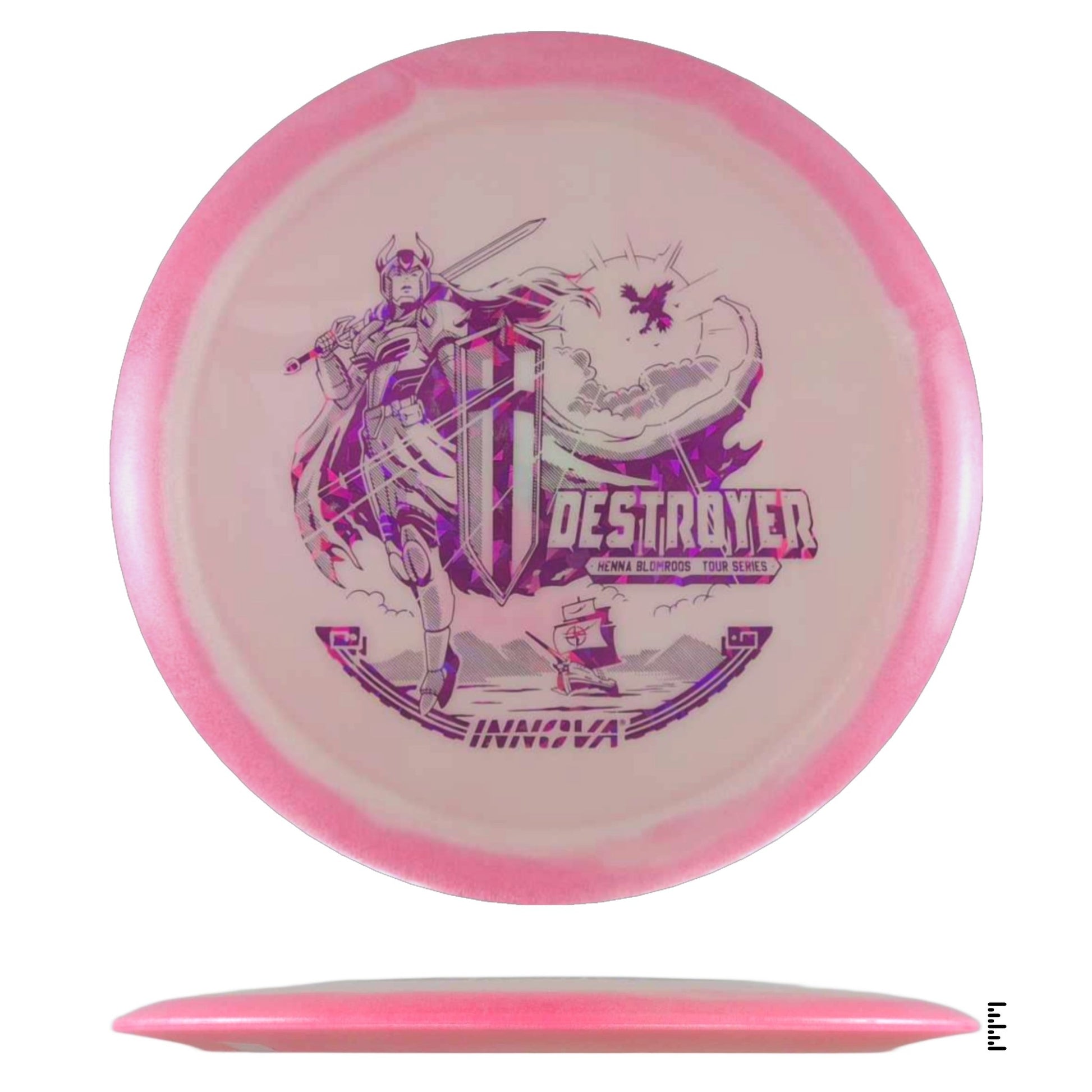 Proto Glow Halo Star Destroyer 2025 Henna Blomroos Tour Series - White / Yellow - Powergrip USA