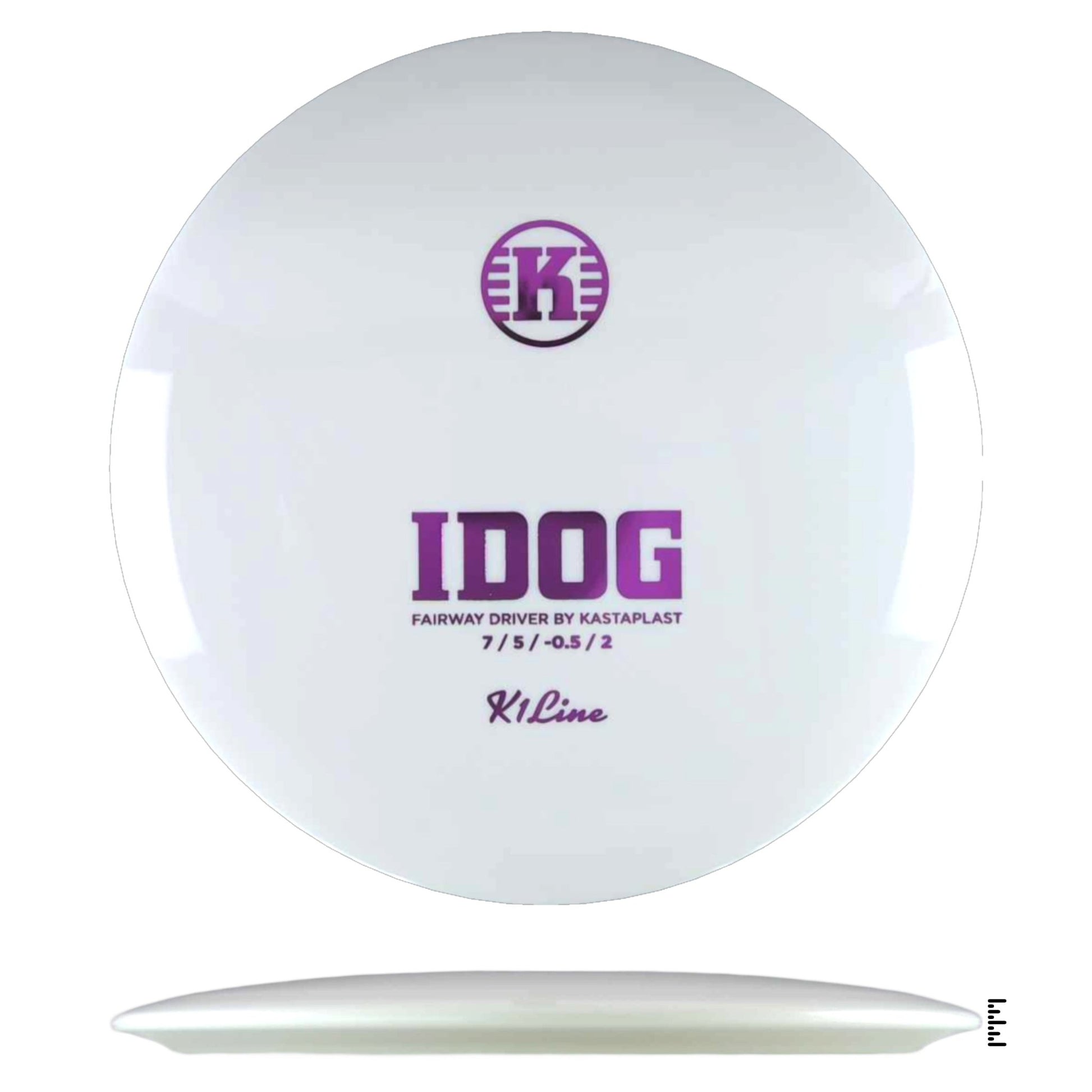 Kastaplast K1 Idog - White - Powergrip USA