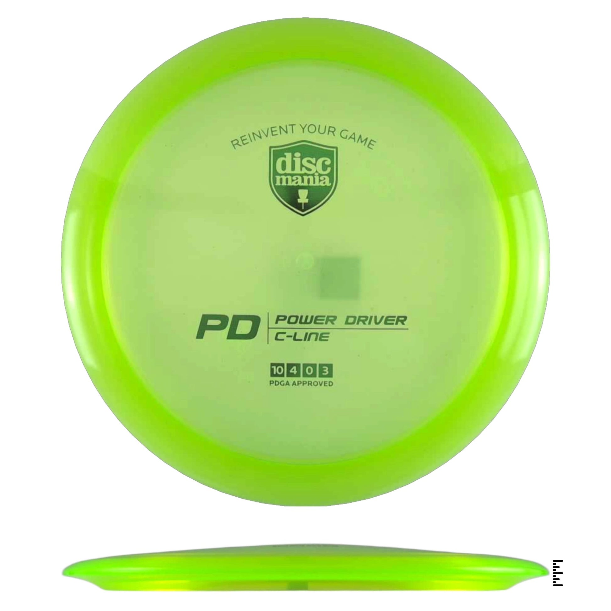 Discmania C - Line PD - Lime - Powergrip USA
