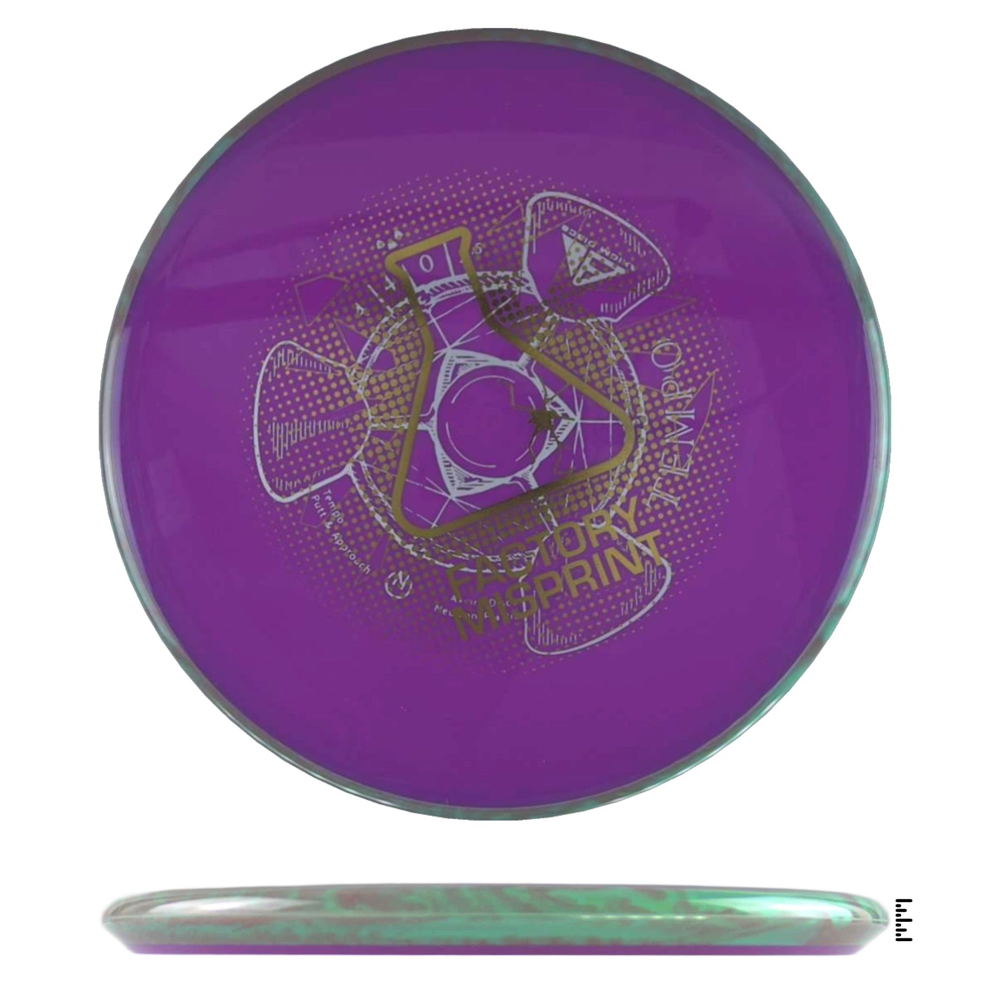 Axiom Discs Neutron Tempo Factory Misprint - Unique - Powergrip USA