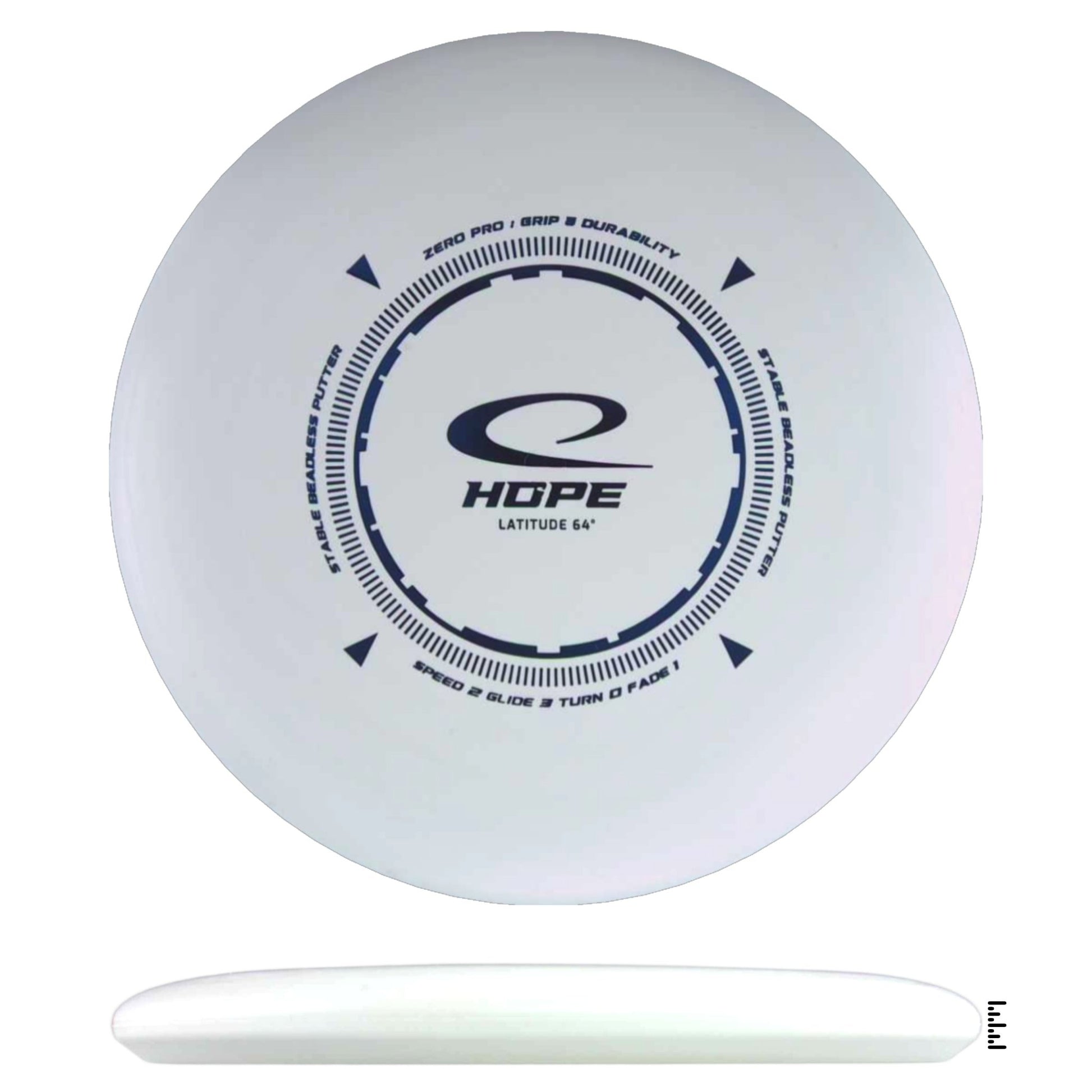 Latitude 64 Zero Pro Hope - White - Powergrip USA