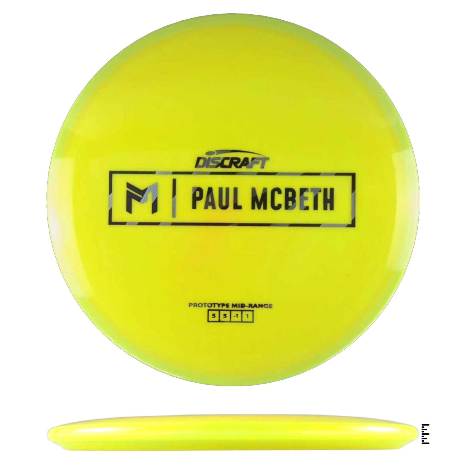Discraft Paul McBeth Malita Prototype - Fluorescent Yellow - Powergrip USA