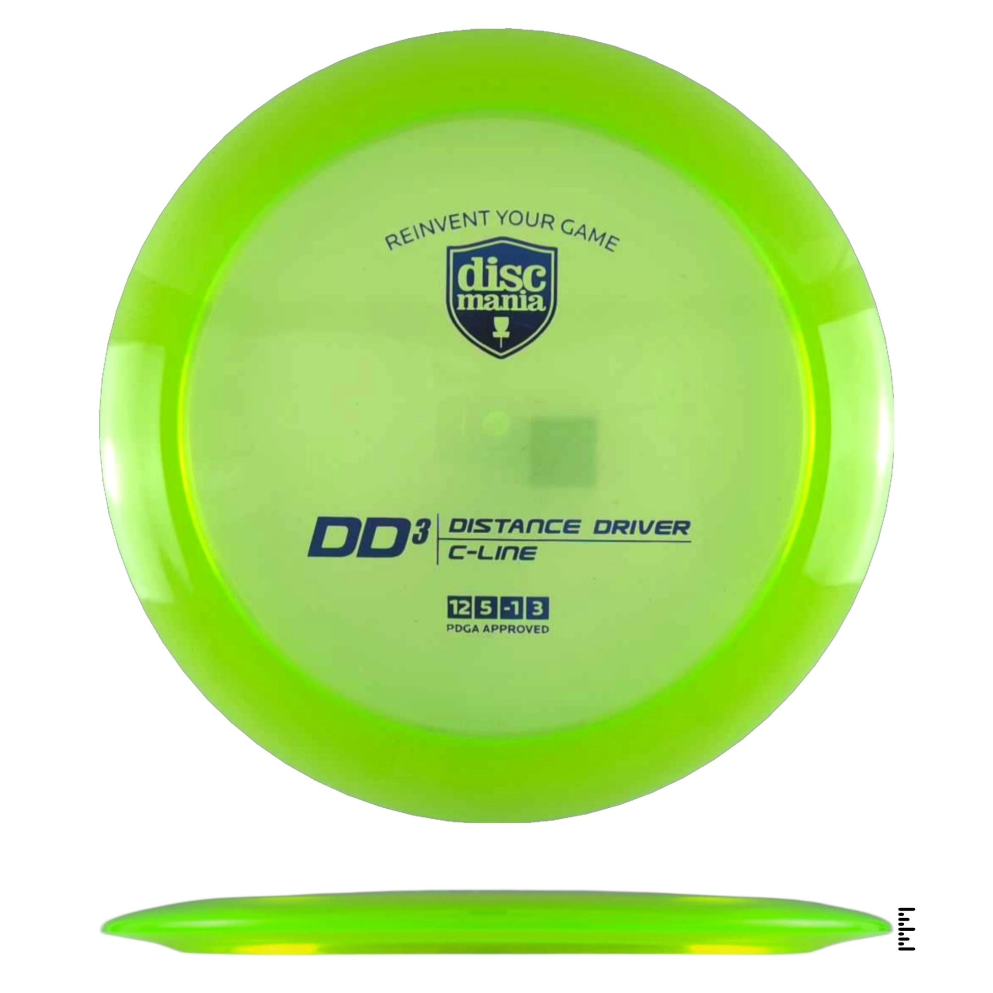 Discmania C - Line DD3 - Green - Powergrip USA