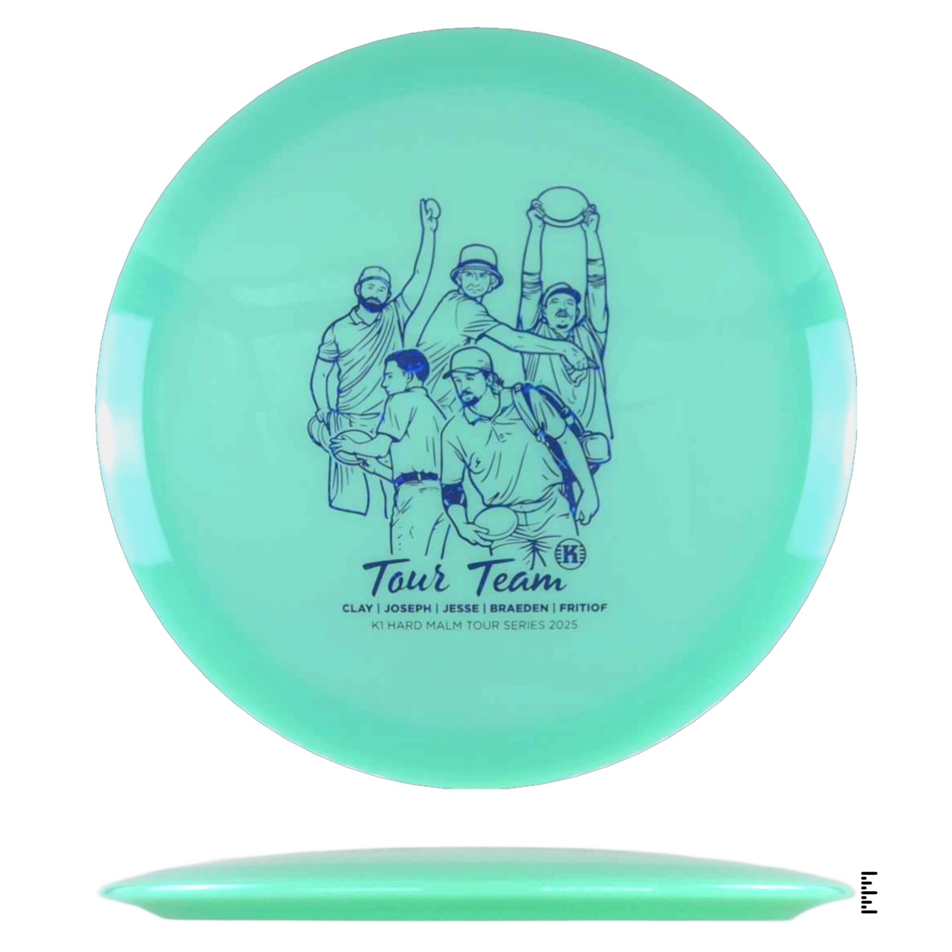 K1 Hard Malm 2025 Team Tour Series - Mint - Powergrip USA