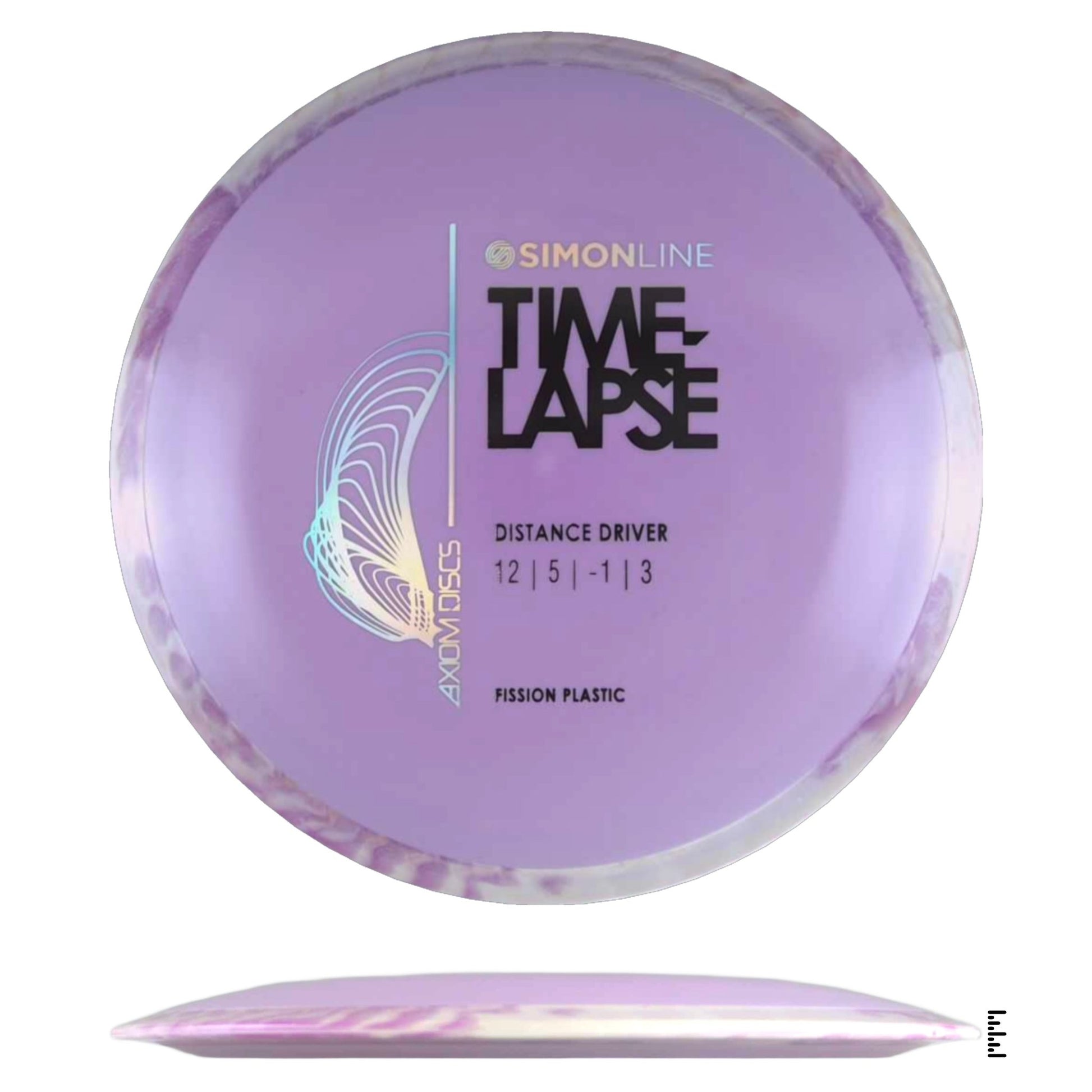 Fission Time - Lapse - Plum / White - Powergrip USA