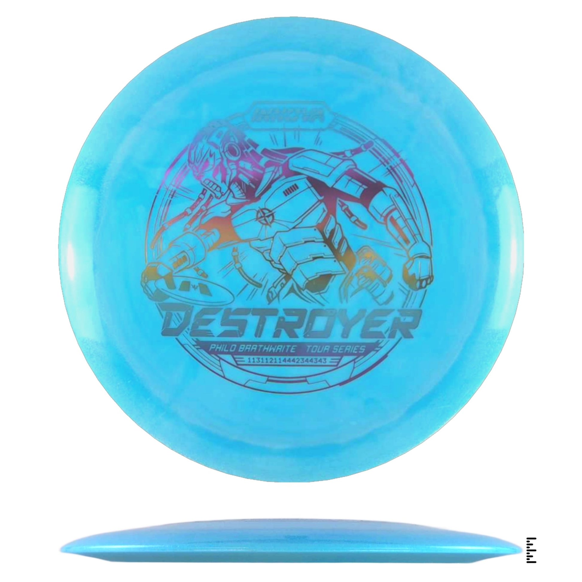 Star Destroyer 2025 Philo Brathwaite Tour Series - Sky Blue - Powergrip USA