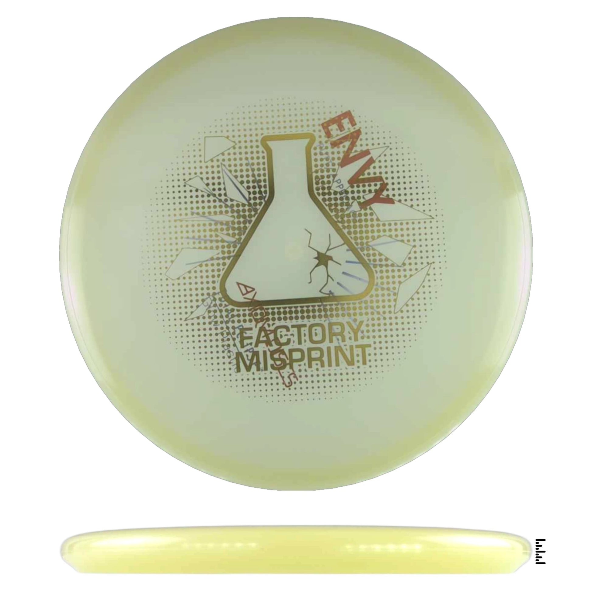 Axiom Discs Total Eclipse Envy Factory Misprint - Glow - Powergrip USA
