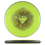 MVP Disc Sports Neutron Soft Glitch Factory Misprint - Fluorescent Yellow - Powergrip USA