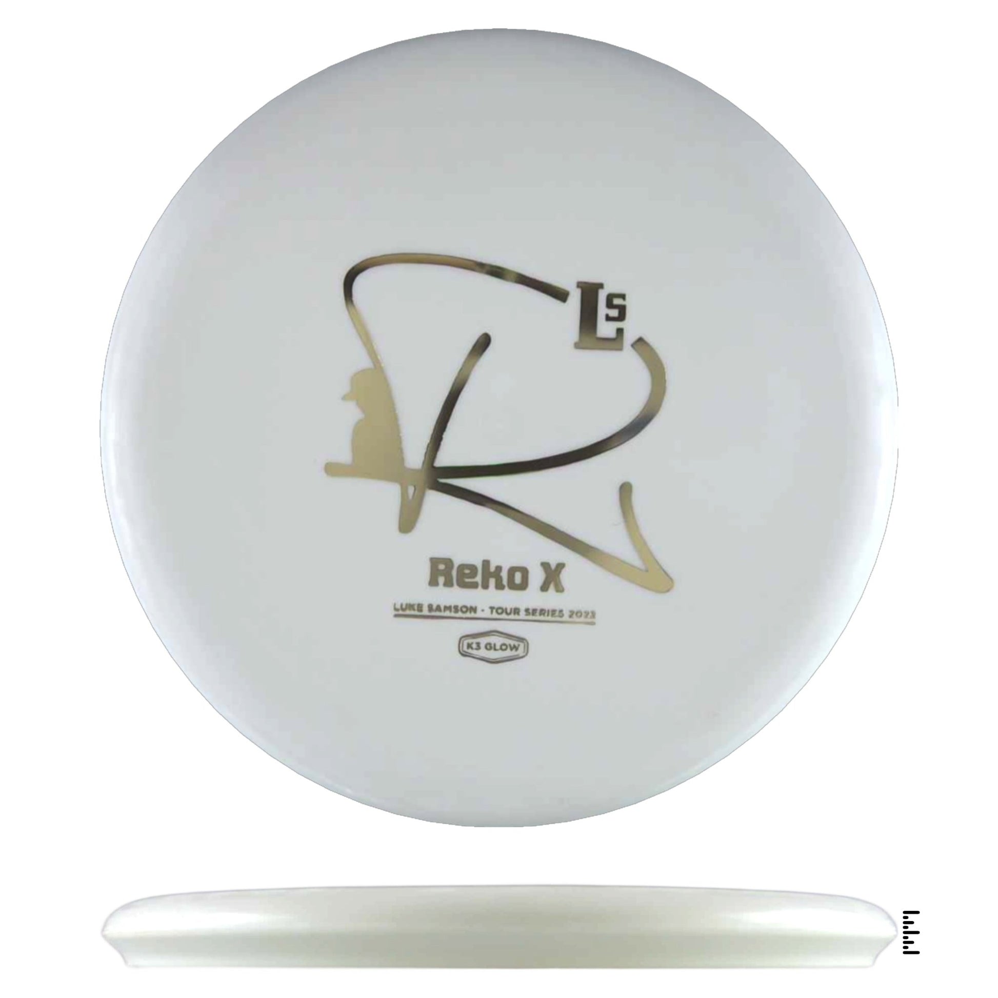 Kastaplast K3 Glow Reko X Luke Samson 2022 Tour Series - White - Powergrip USA