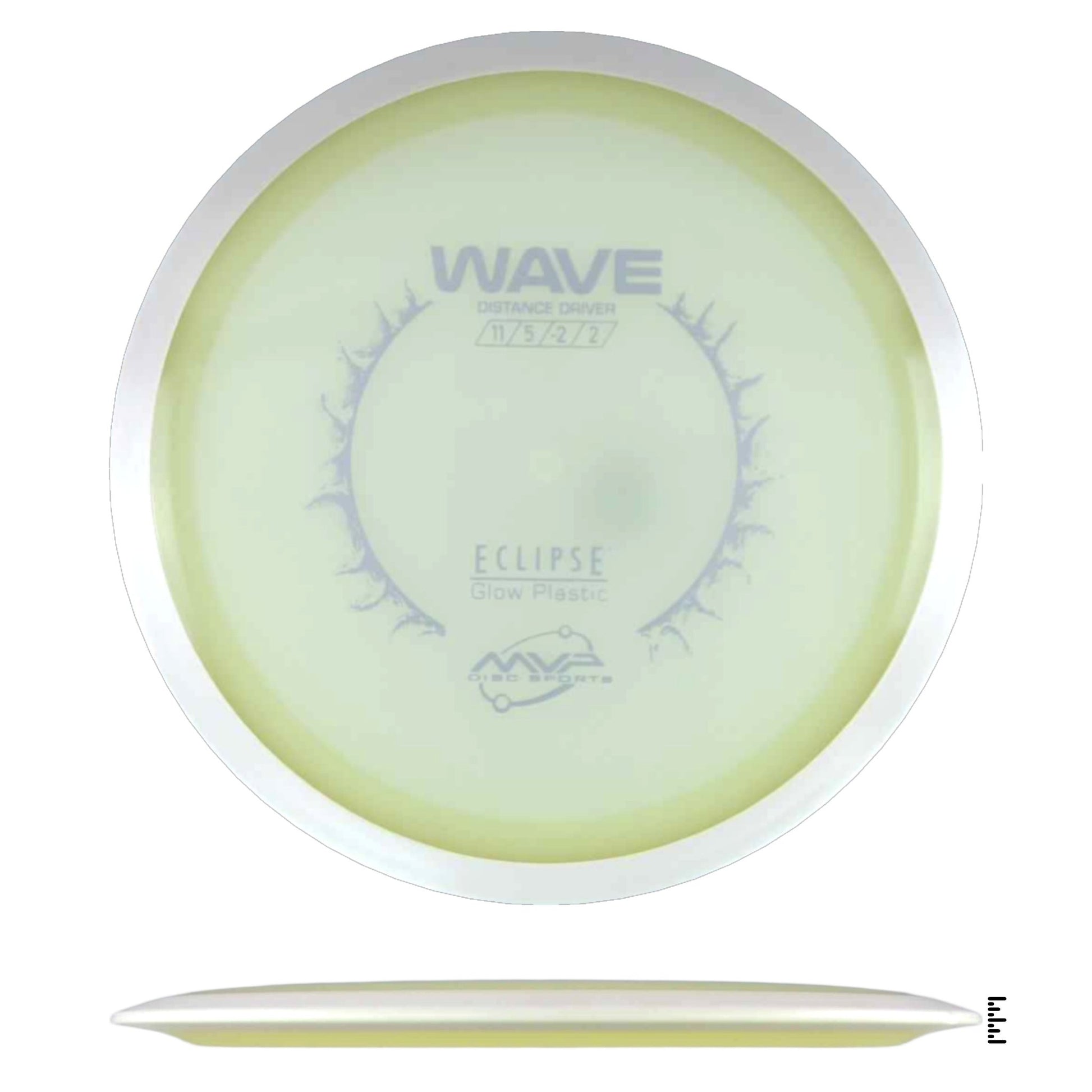MVP Disc Sports Eclipse Wave - Glow - Powergrip USA