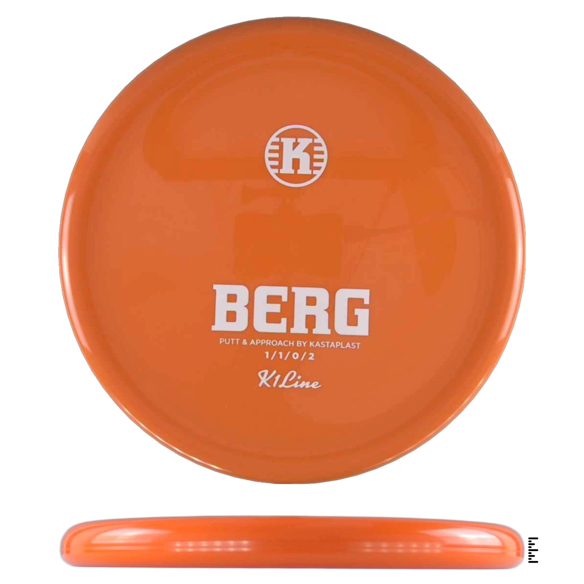 Kastaplast K1 Berg - Orange - Powergrip USA