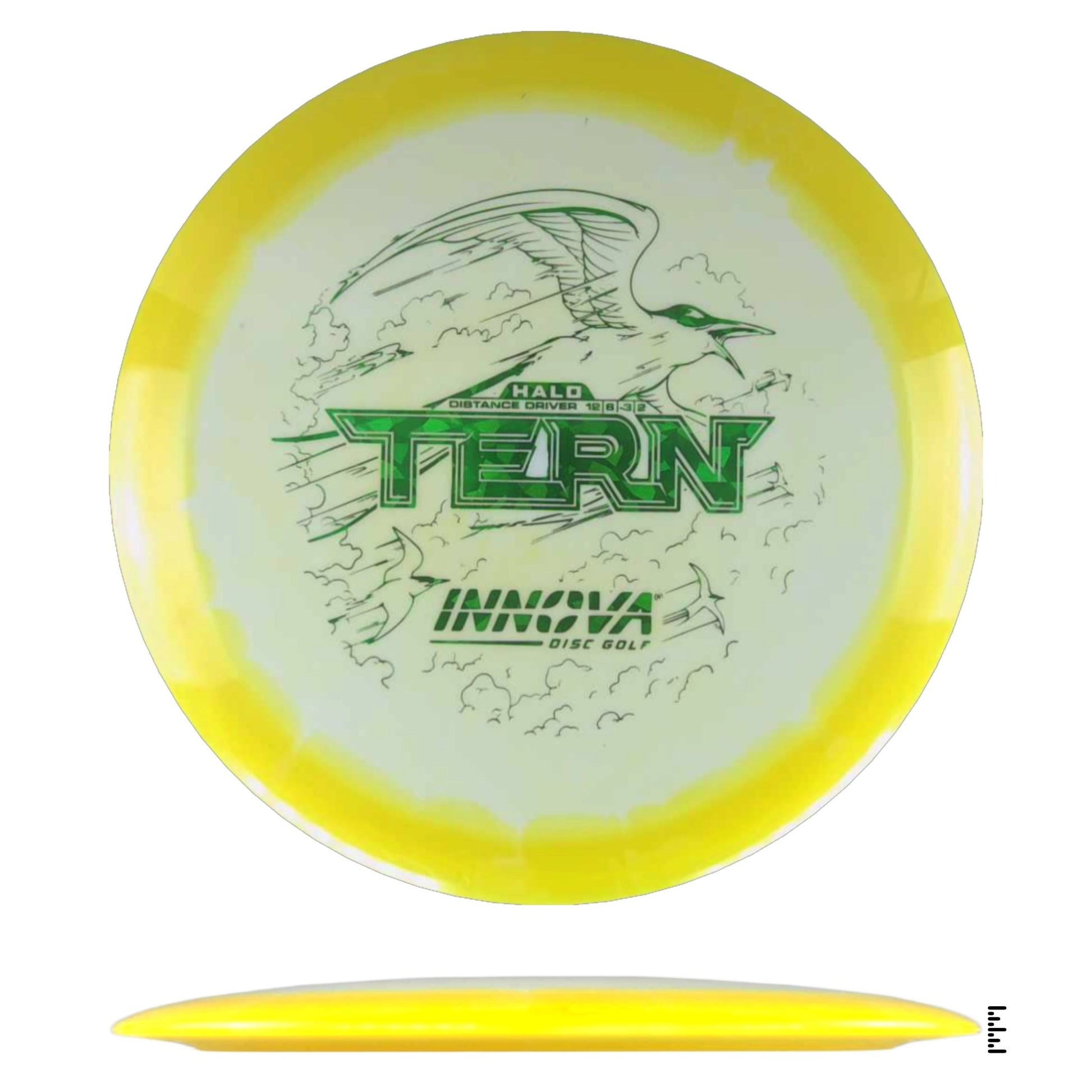 Innova Halo Star Tern - White / Yellow - Powergrip USA