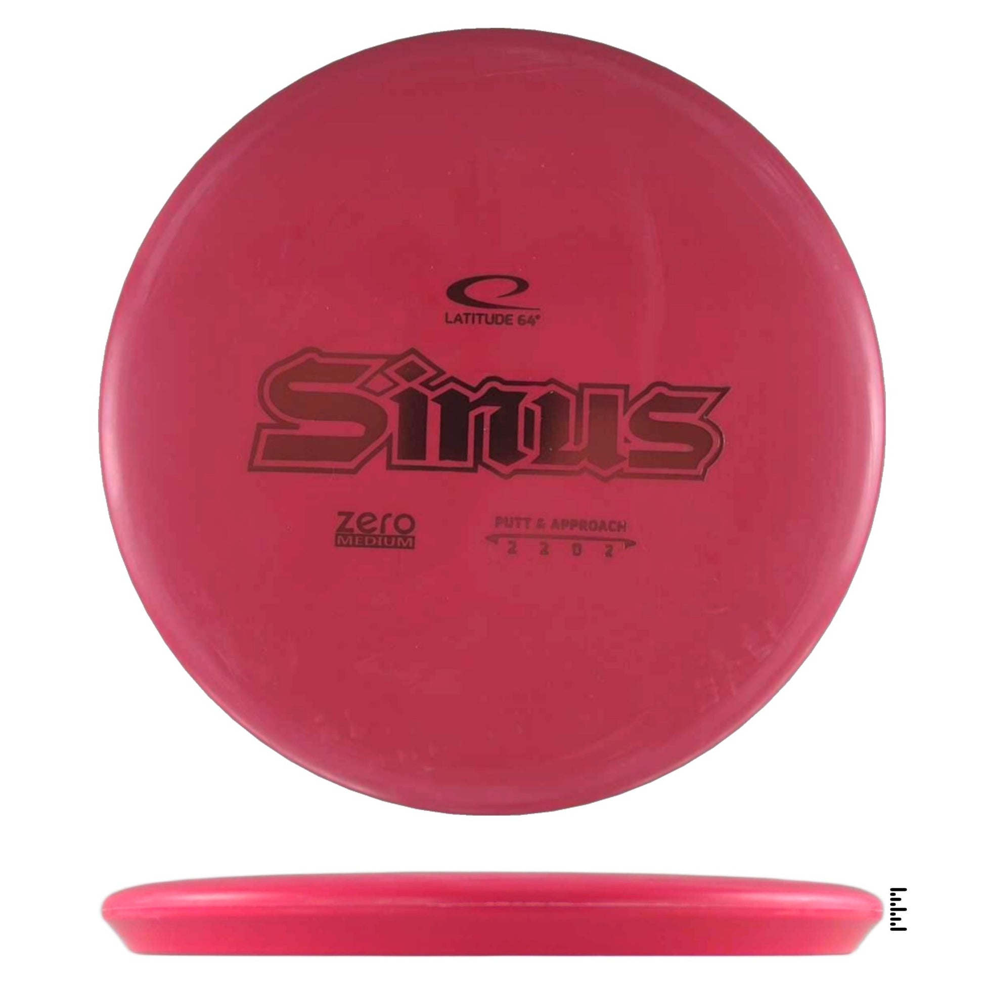 Latitude 64 Zero Medium Sinus - Red - Powergrip USA
