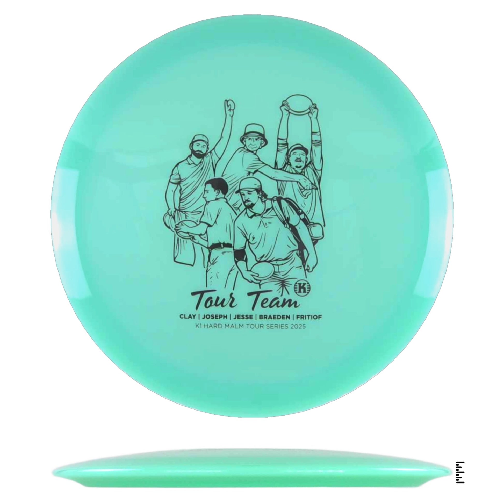 K1 Hard Malm 2025 Team Tour Series - Mint - Powergrip USA