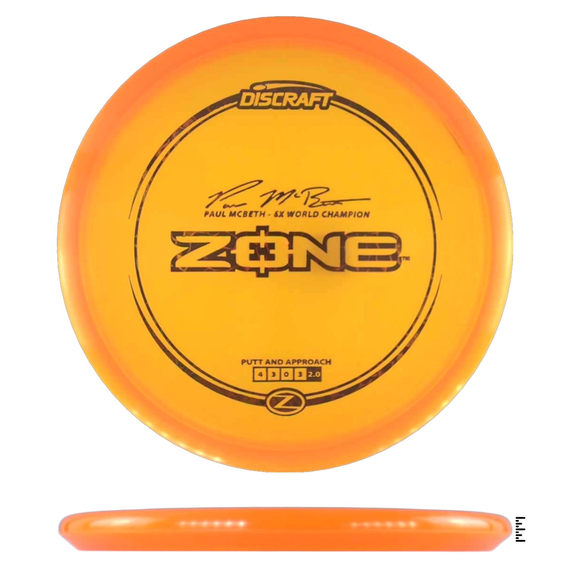 Discraft Z Line Zone Paul McBeth - Orange - Powergrip USA