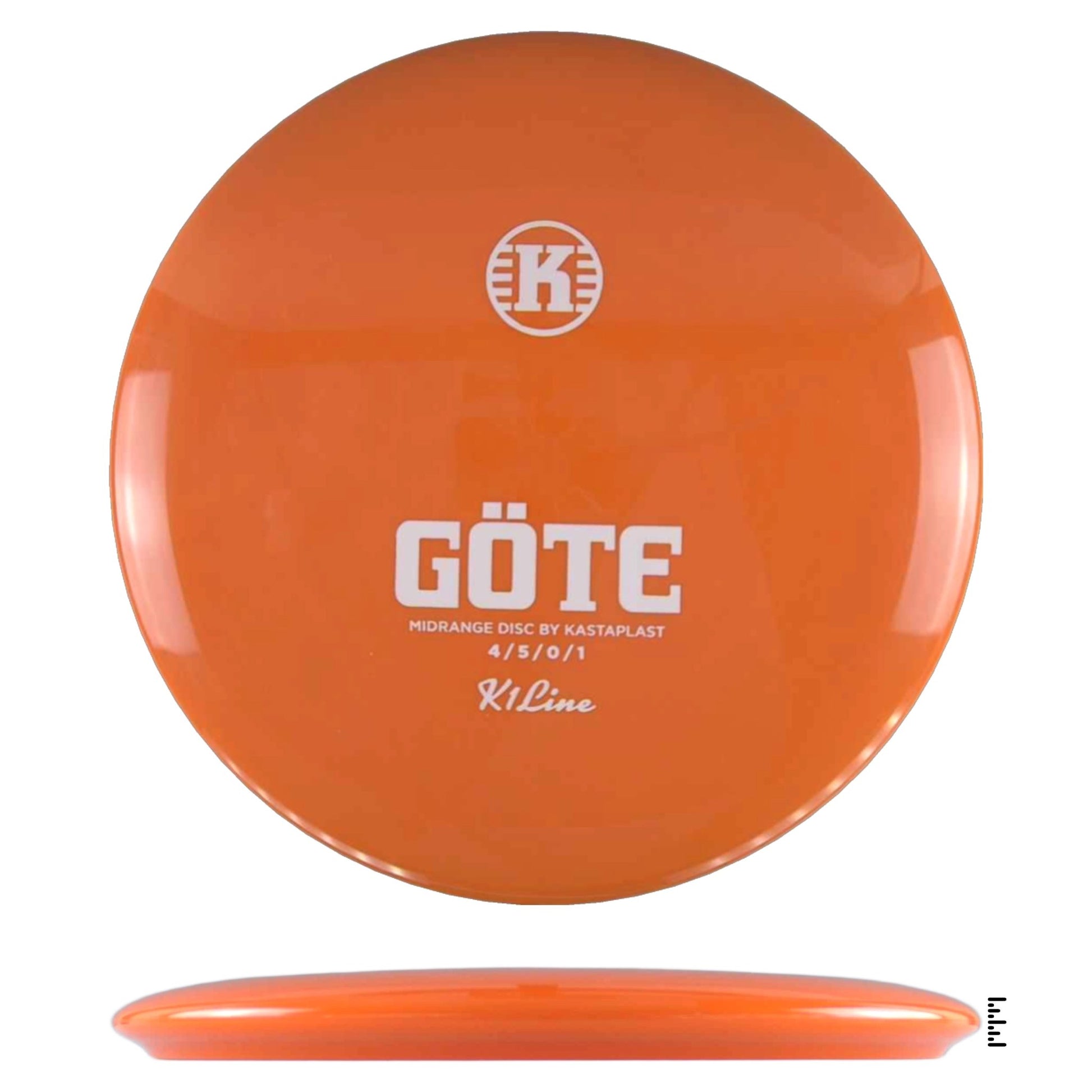 Kastaplast K1 Göte - Orange - Powergrip USA
