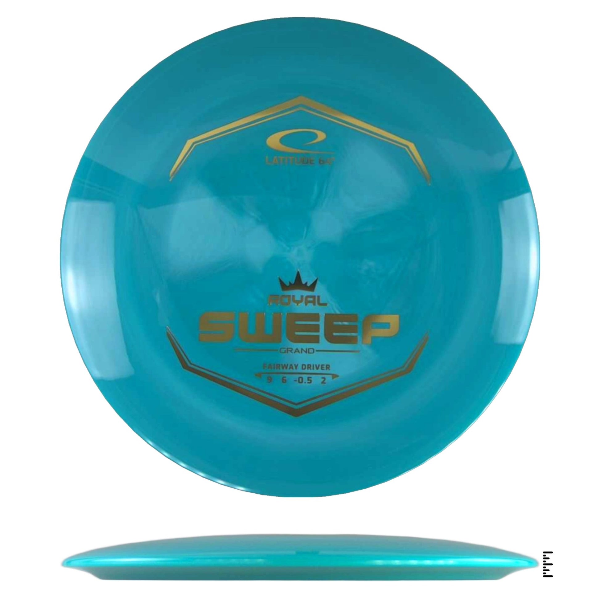 Latitude 64 Royal Grand Sweep - Turquoise - Powergrip USA