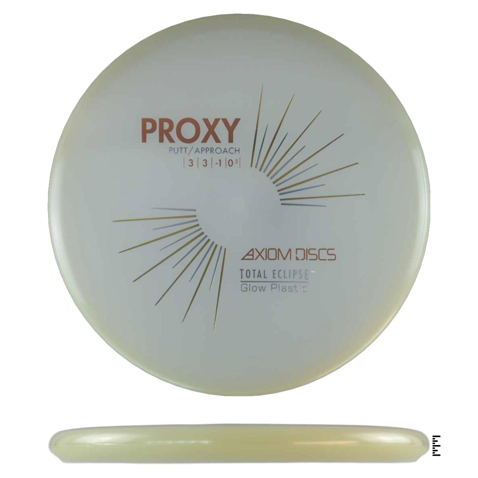 Axiom Discs Total Eclipse Proxy - Glow - Powergrip USA