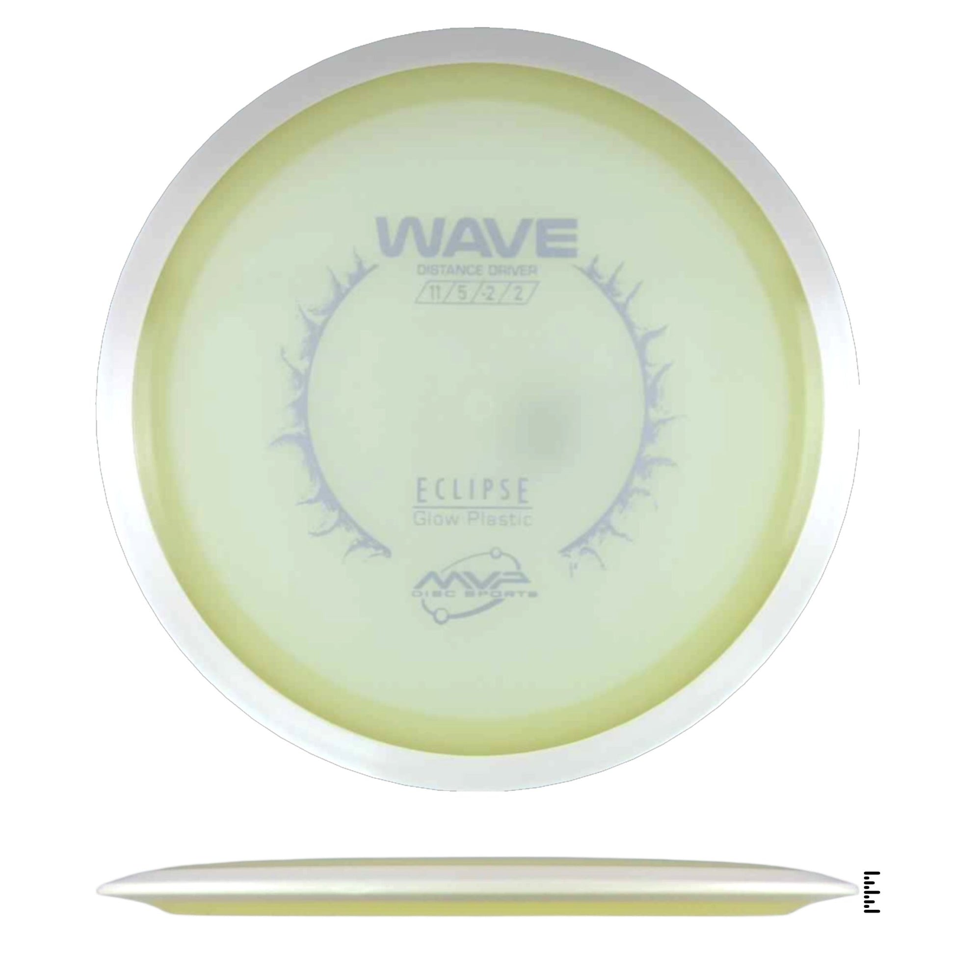 MVP Disc Sports Eclipse Wave - Glow - Powergrip USA