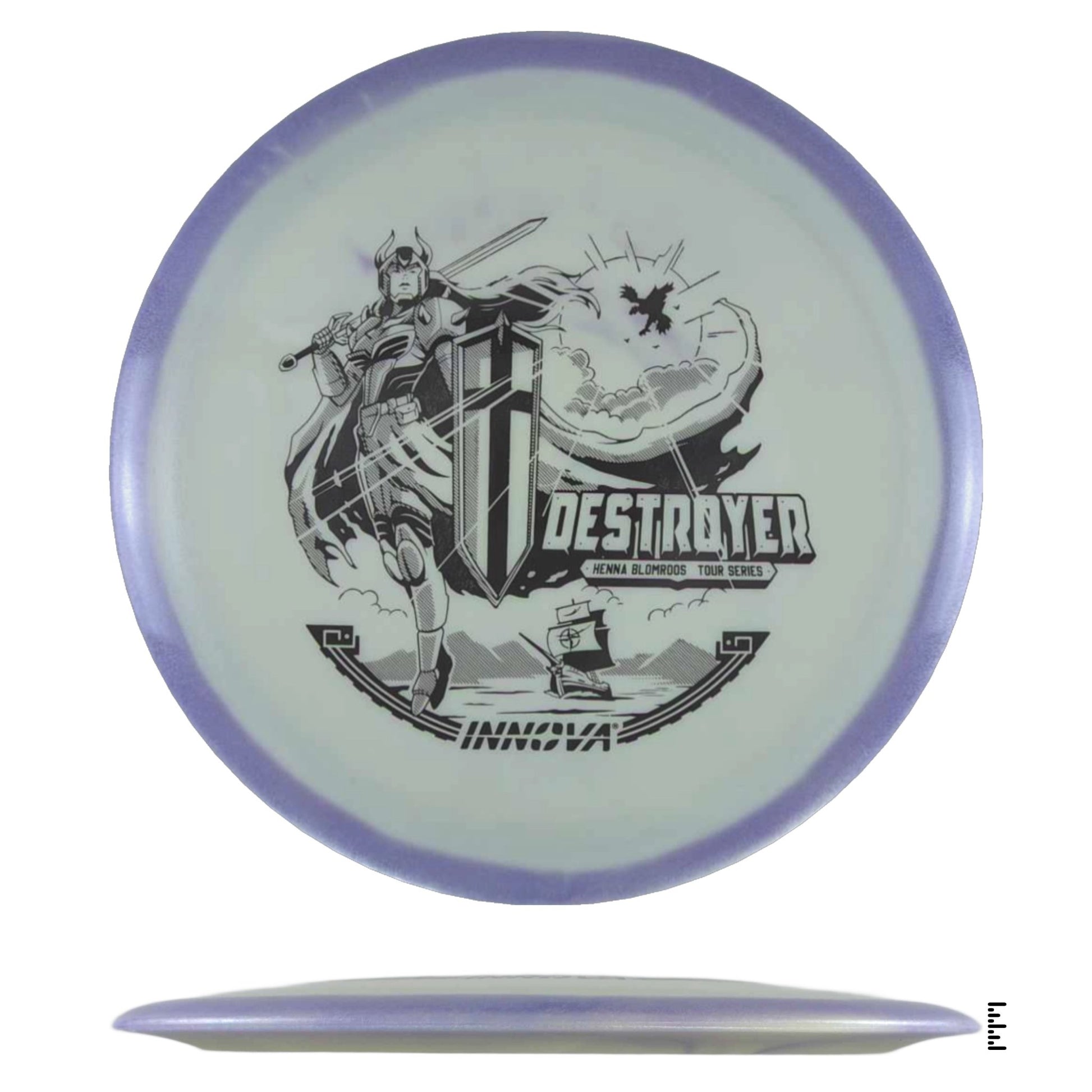 Proto Glow Halo Star Destroyer 2025 Henna Blomroos Tour Series - White / Plum - Powergrip USA