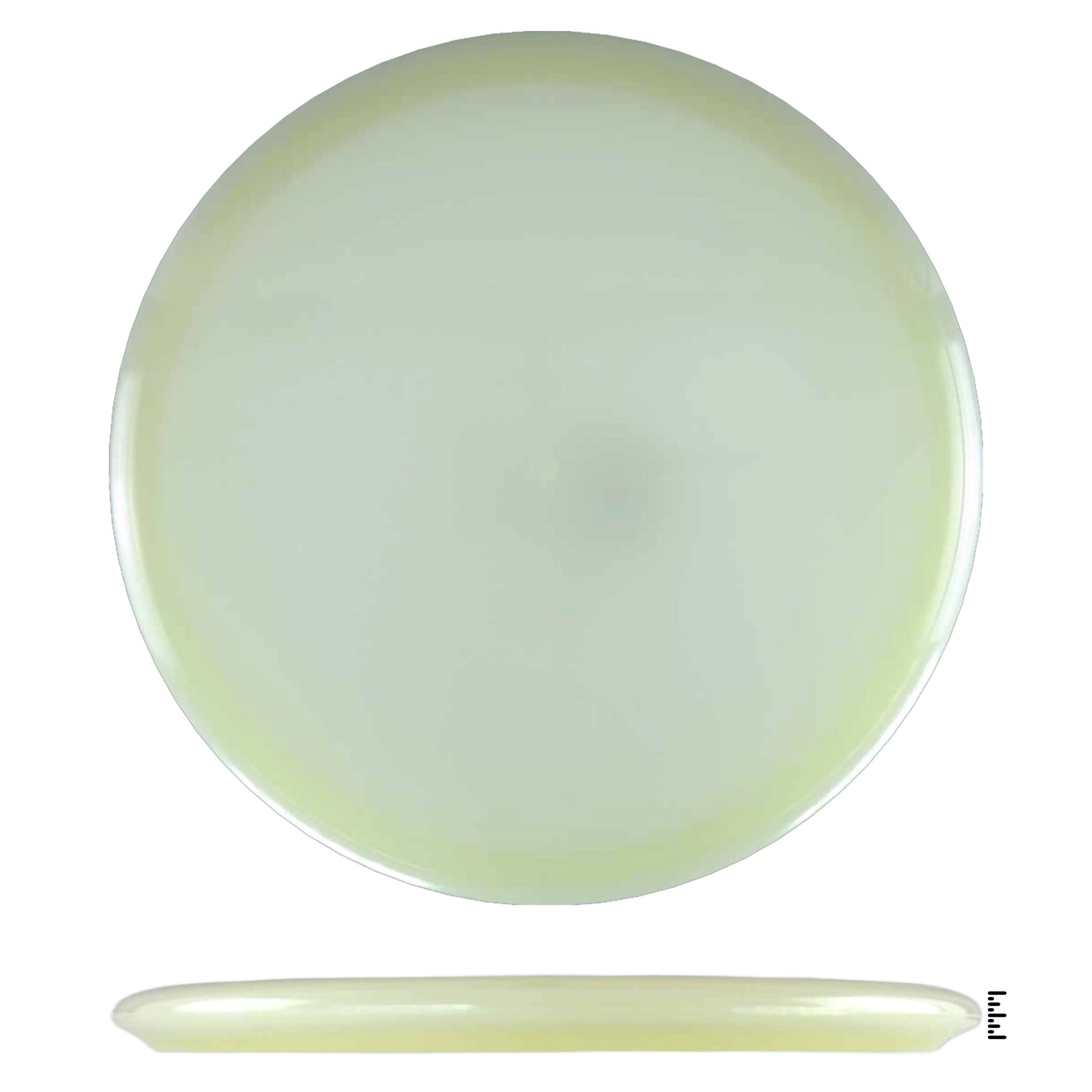 Axiom Discs Total Eclipse Hex Blank Stamp - Glow - Powergrip USA