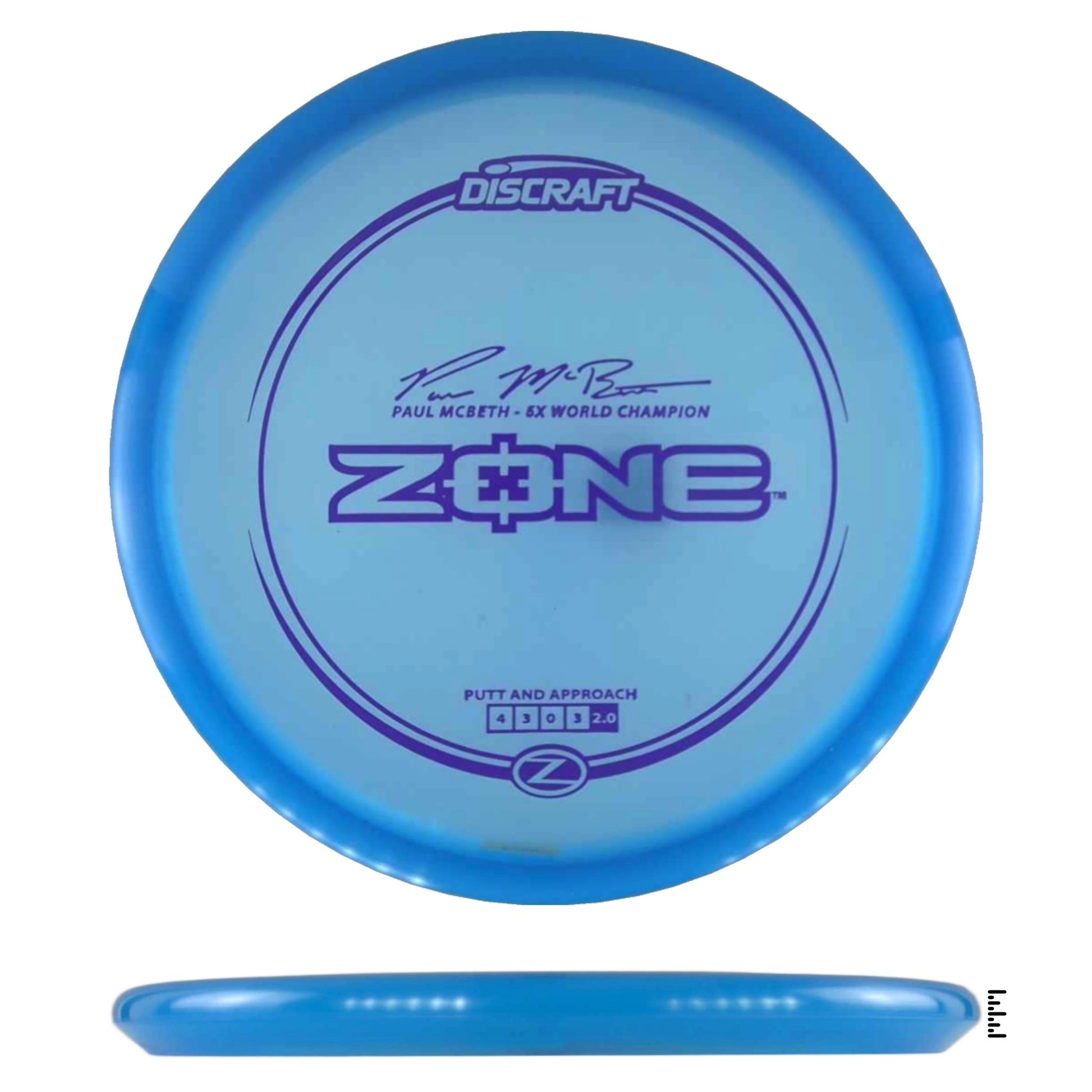 Discraft Z Line Zone Paul McBeth - Blue - Powergrip USA