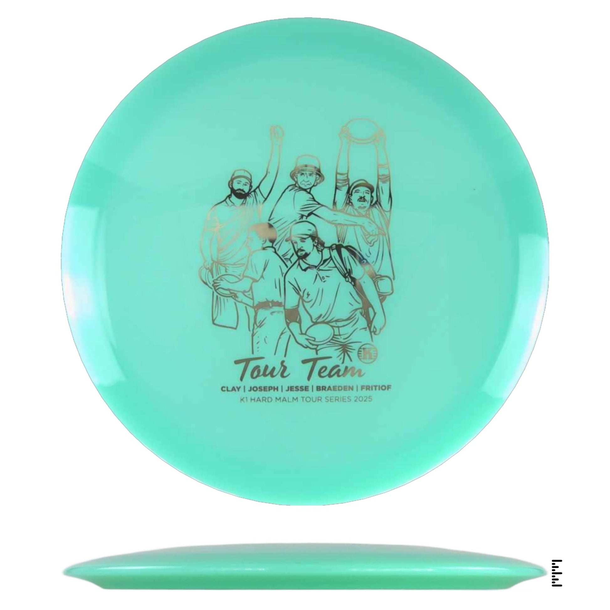 K1 Hard Malm 2025 Team Tour Series - Mint - Powergrip USA