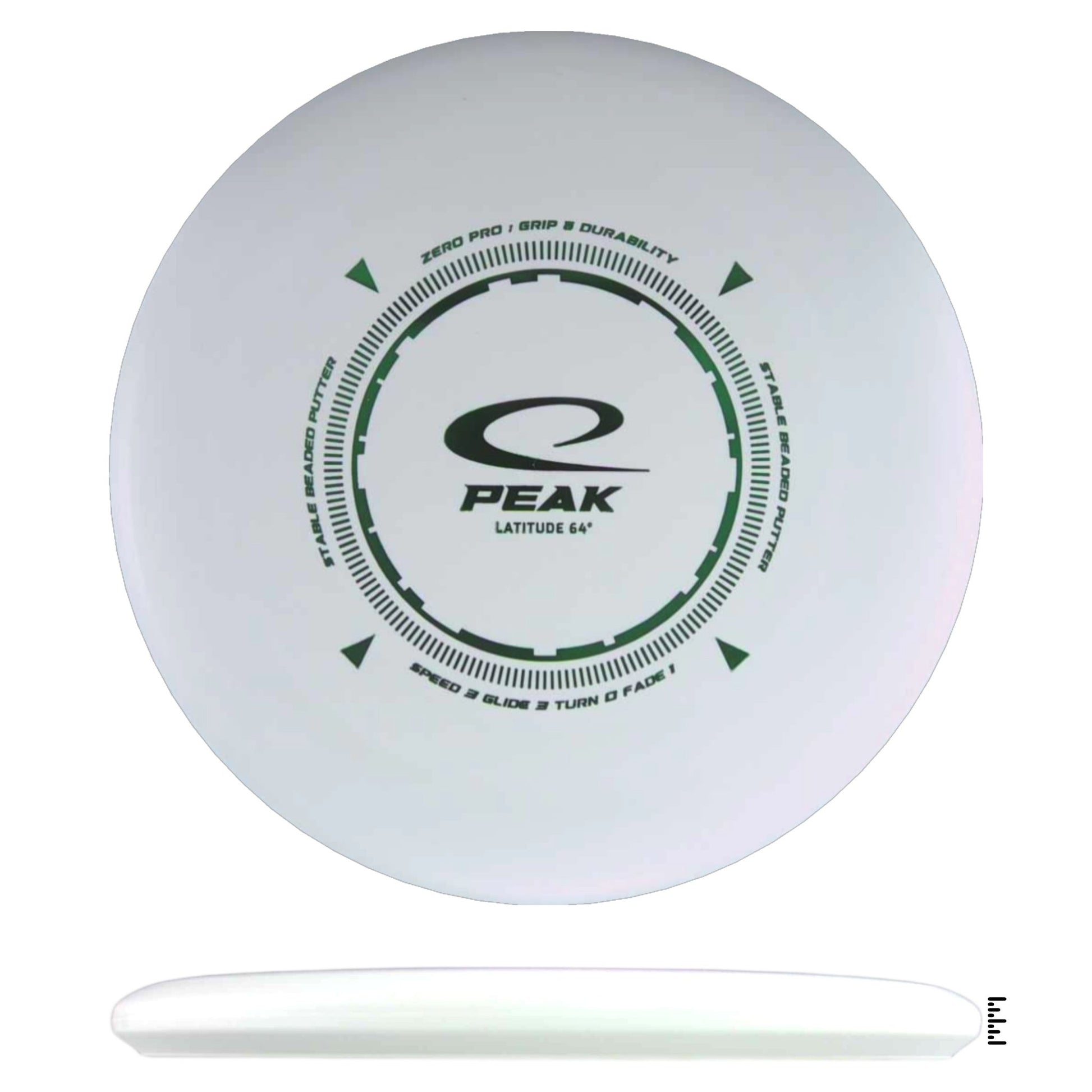 Latitude 64 Zero Pro Peak - White - Powergrip USA
