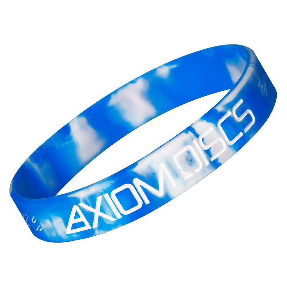Axiom Discs Wristband - Blue / White - Powergrip USA