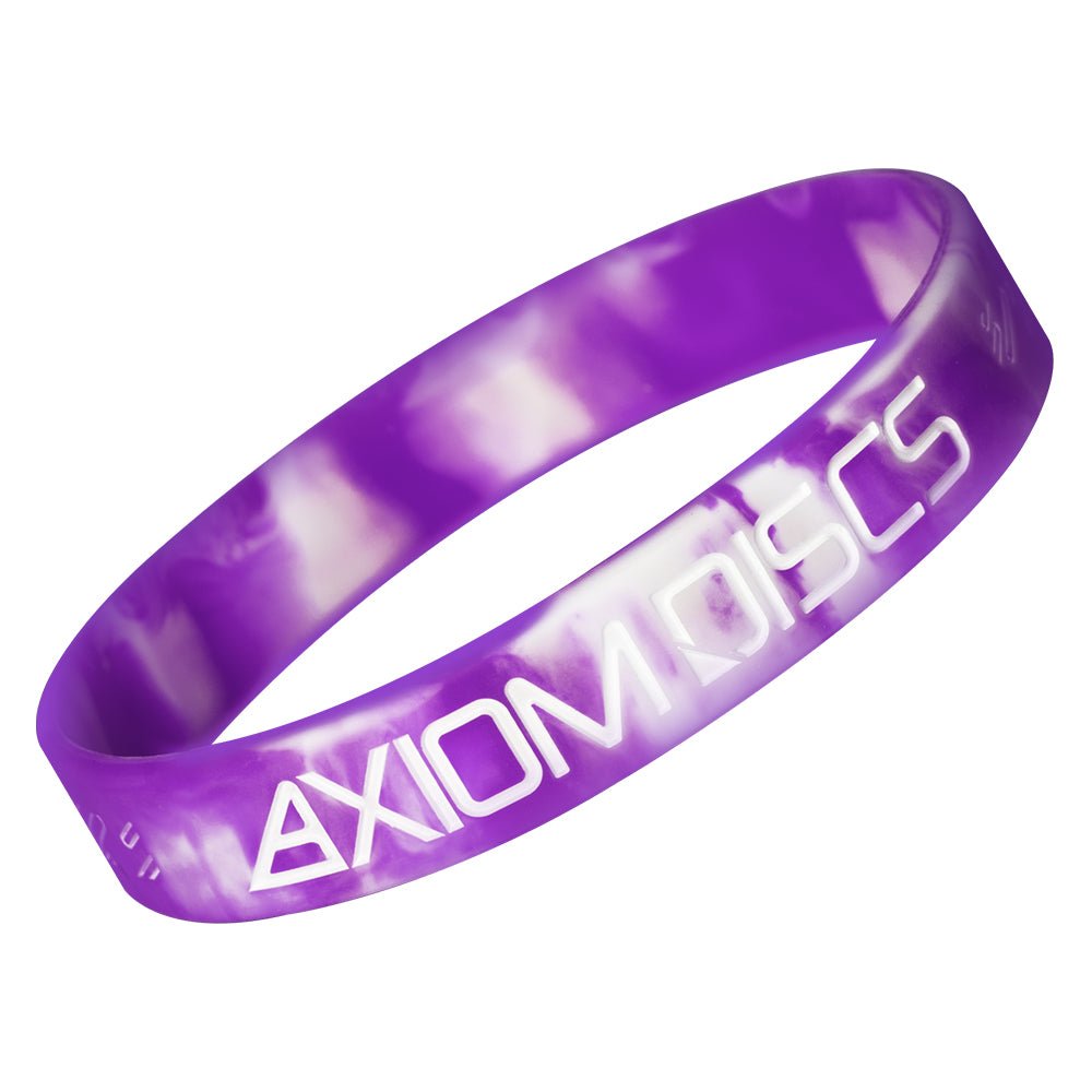 Axiom Discs Wristband - Violet / White - Powergrip USA