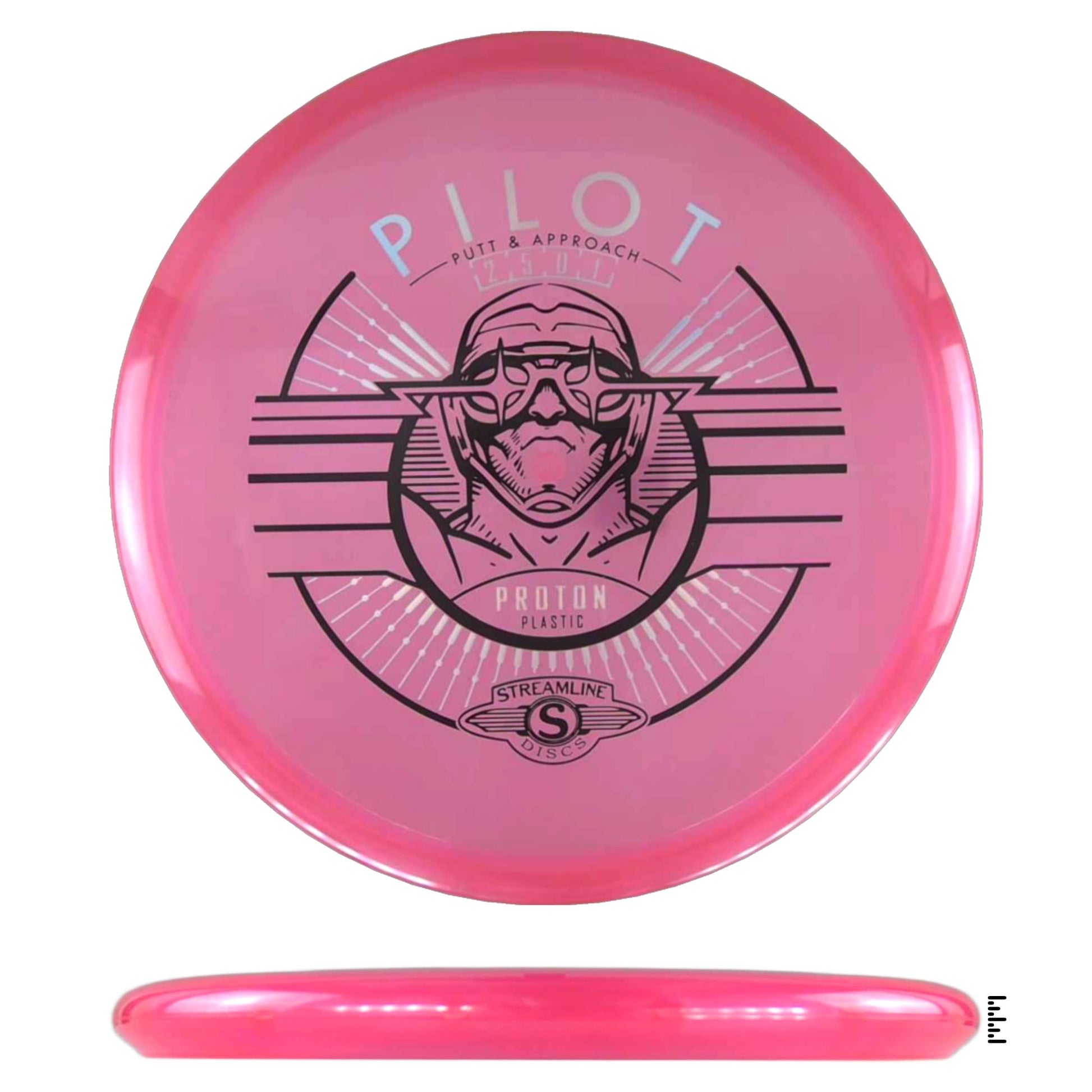 Streamline Discs Proton Pilot - Pink - Powergrip USA