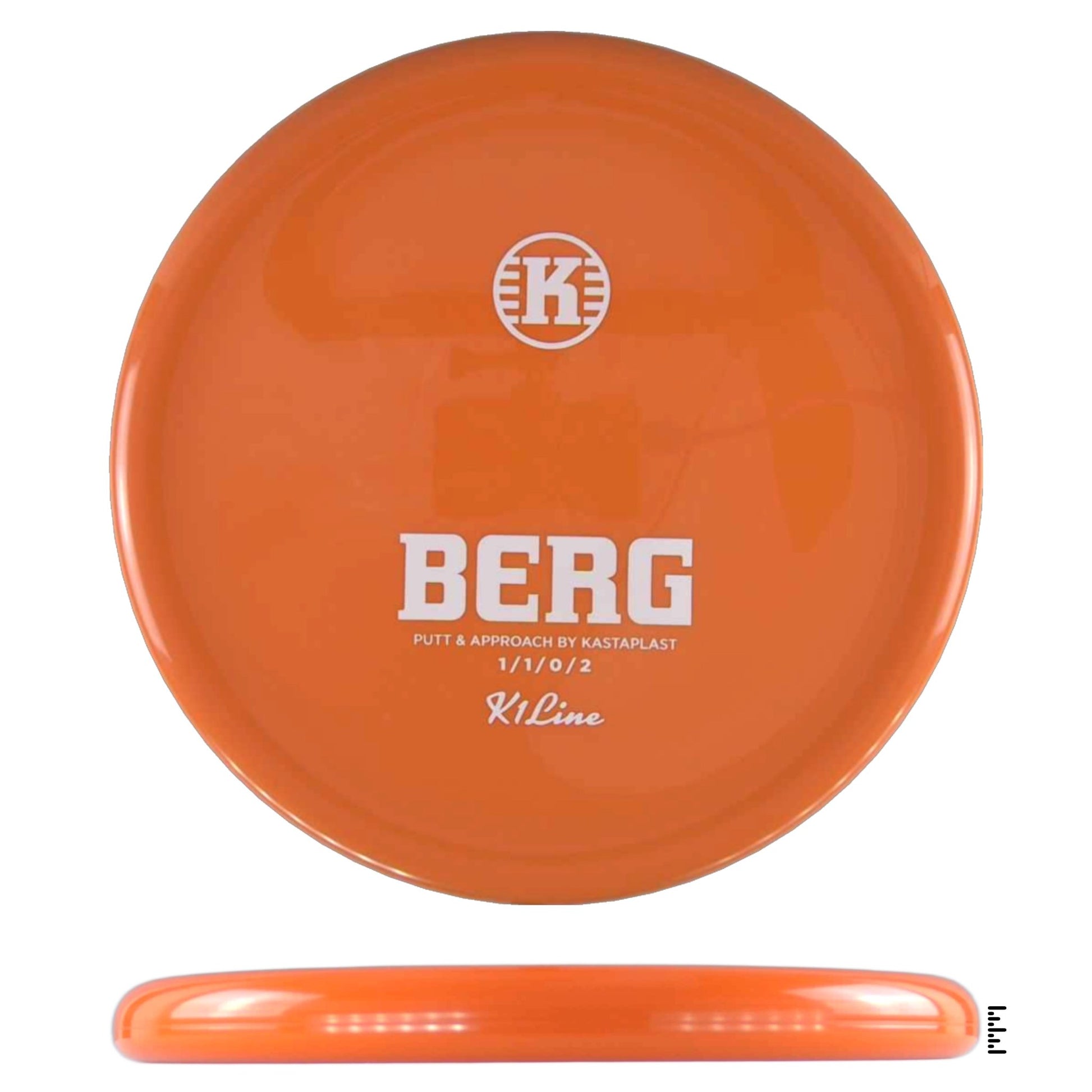 Kastaplast K1 Berg - Orange - Powergrip USA