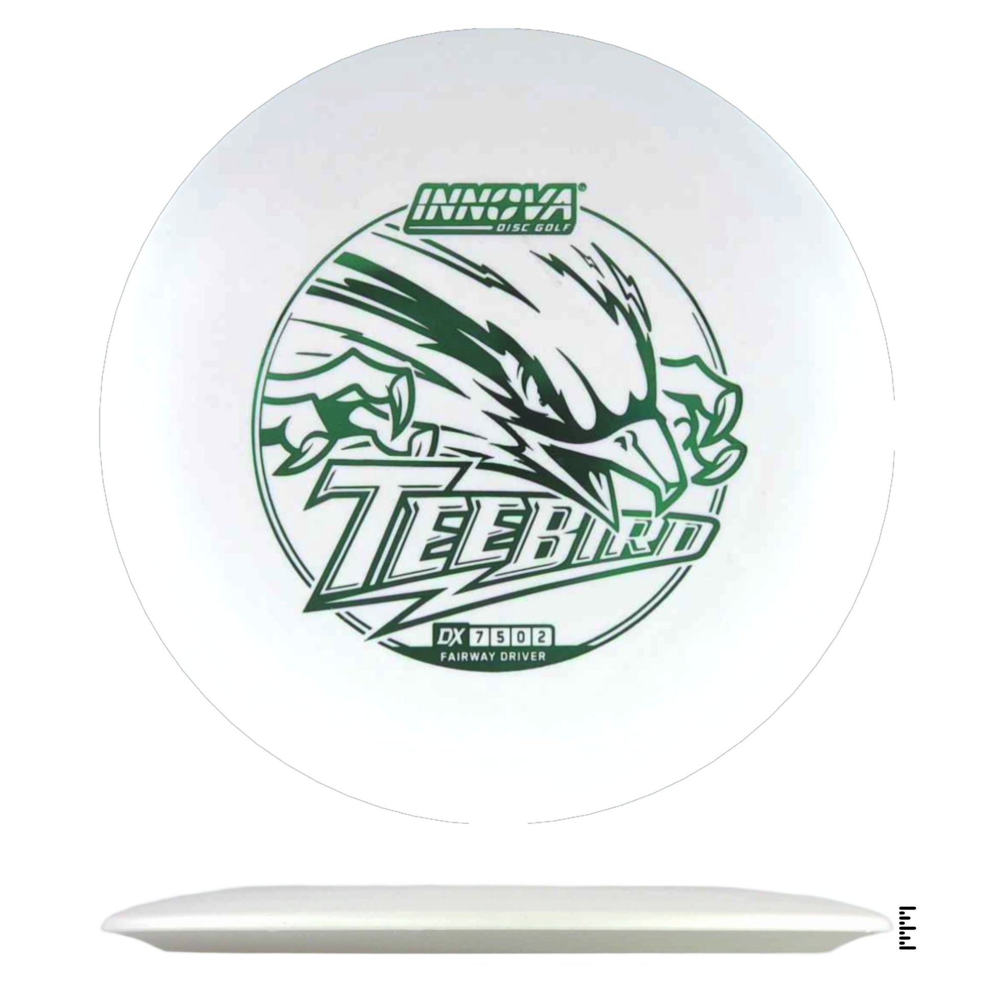 DX TeeBird - White - Powergrip USA