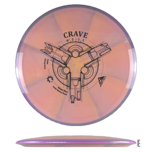 Axiom Discs Cosmic Neutron Crave - Peach / Violet - Powergrip USA