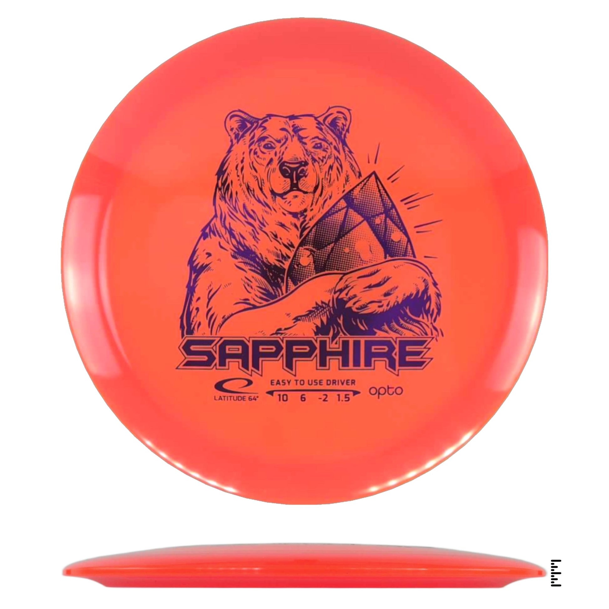 Opto Sapphire - Orange - Powergrip USA